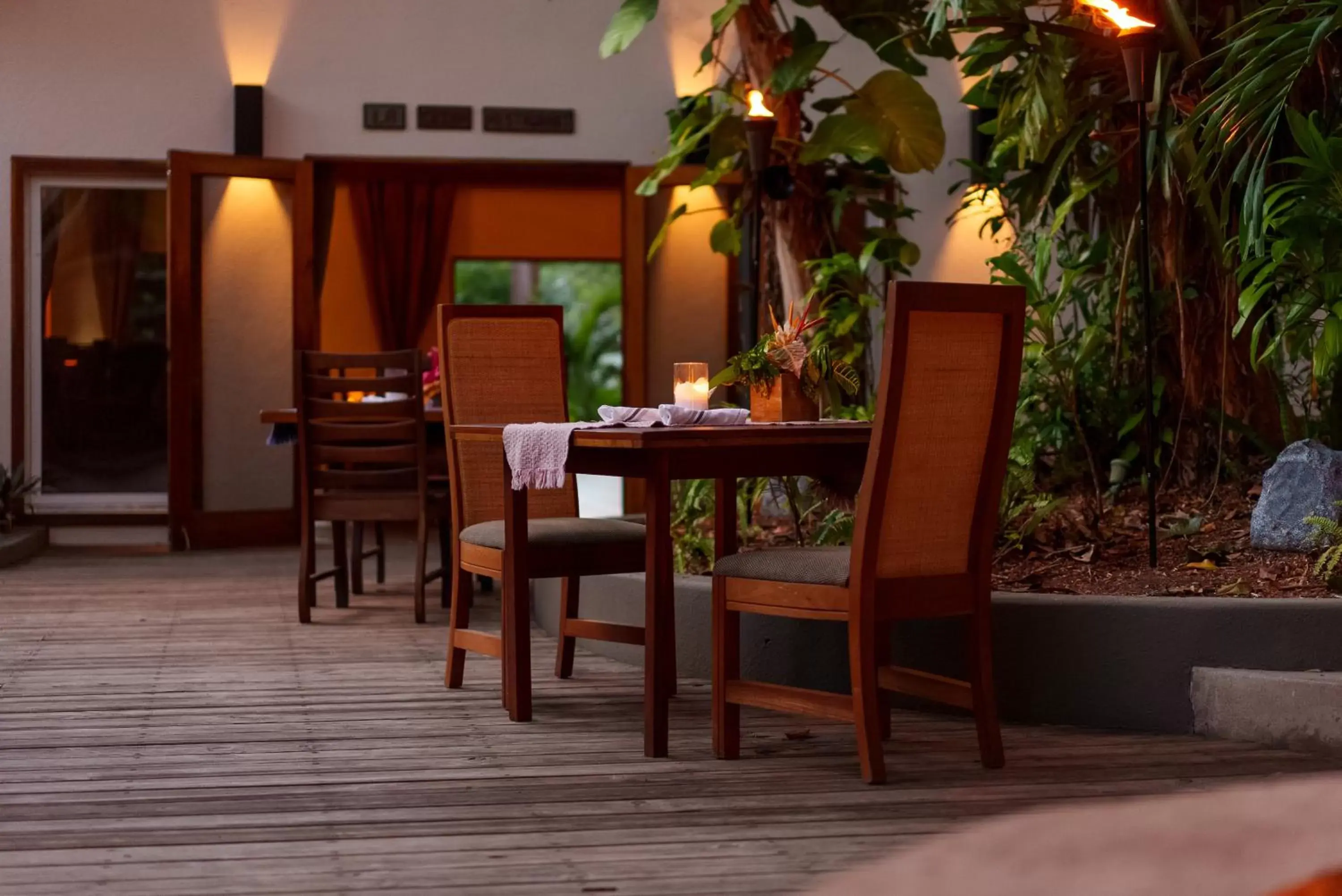 Dining area in Ka'ana Resort & Spa