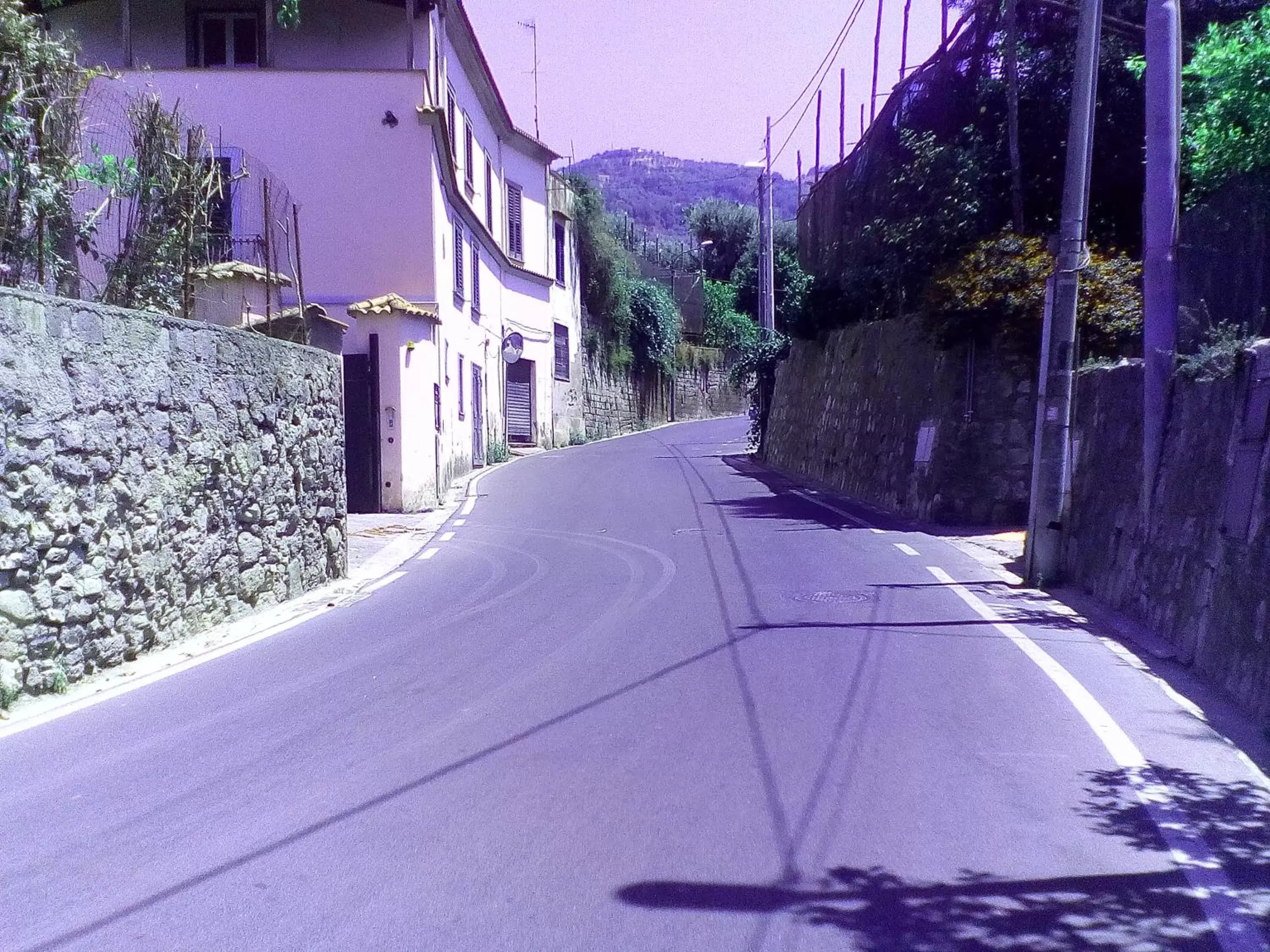 Street view in b&b Sorrento Garden