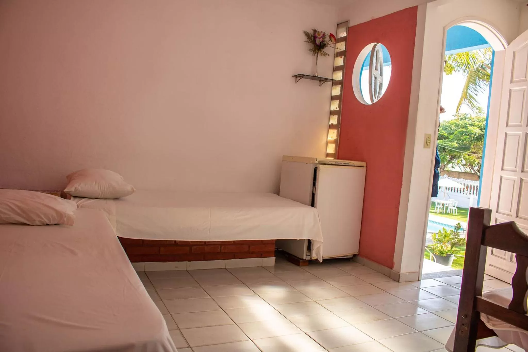 Bed in Pousadinha da Bia