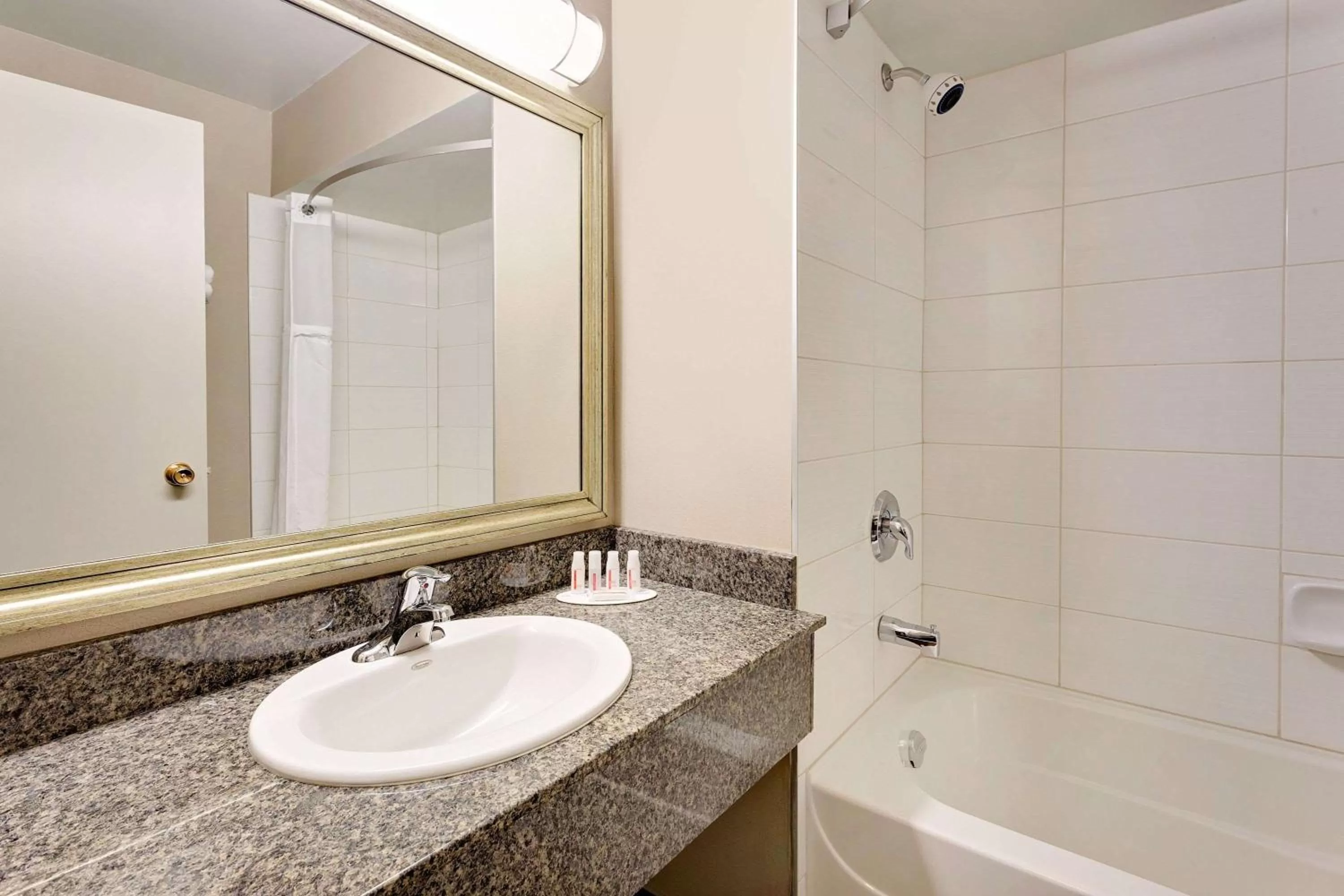 Bathroom in Ramada by Wyndham Kamloops