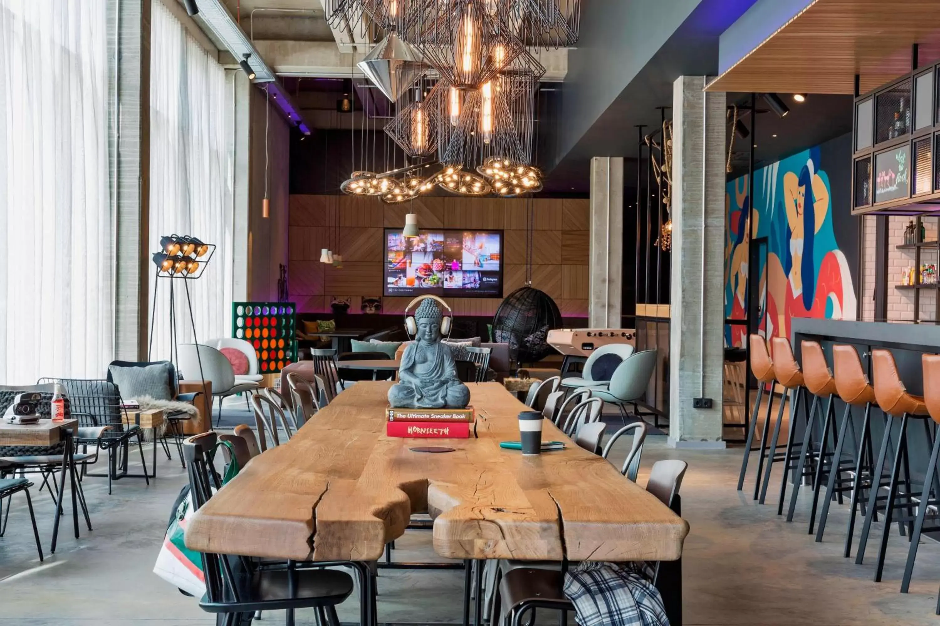 Lounge or bar, Restaurant/Places to Eat in Moxy Copenhagen Sydhavnen