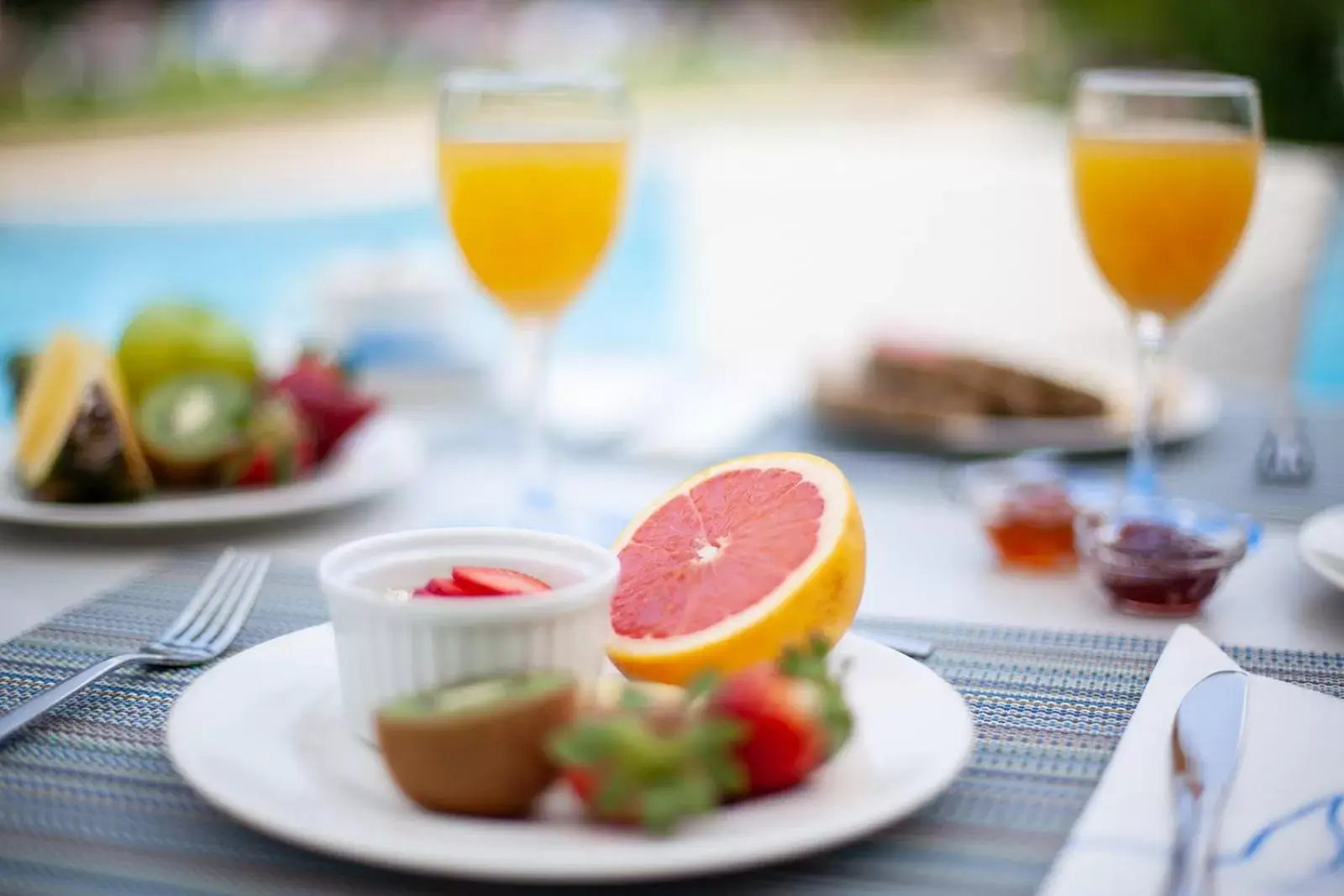 Continental breakfast in Grupotel Nilo & Spa