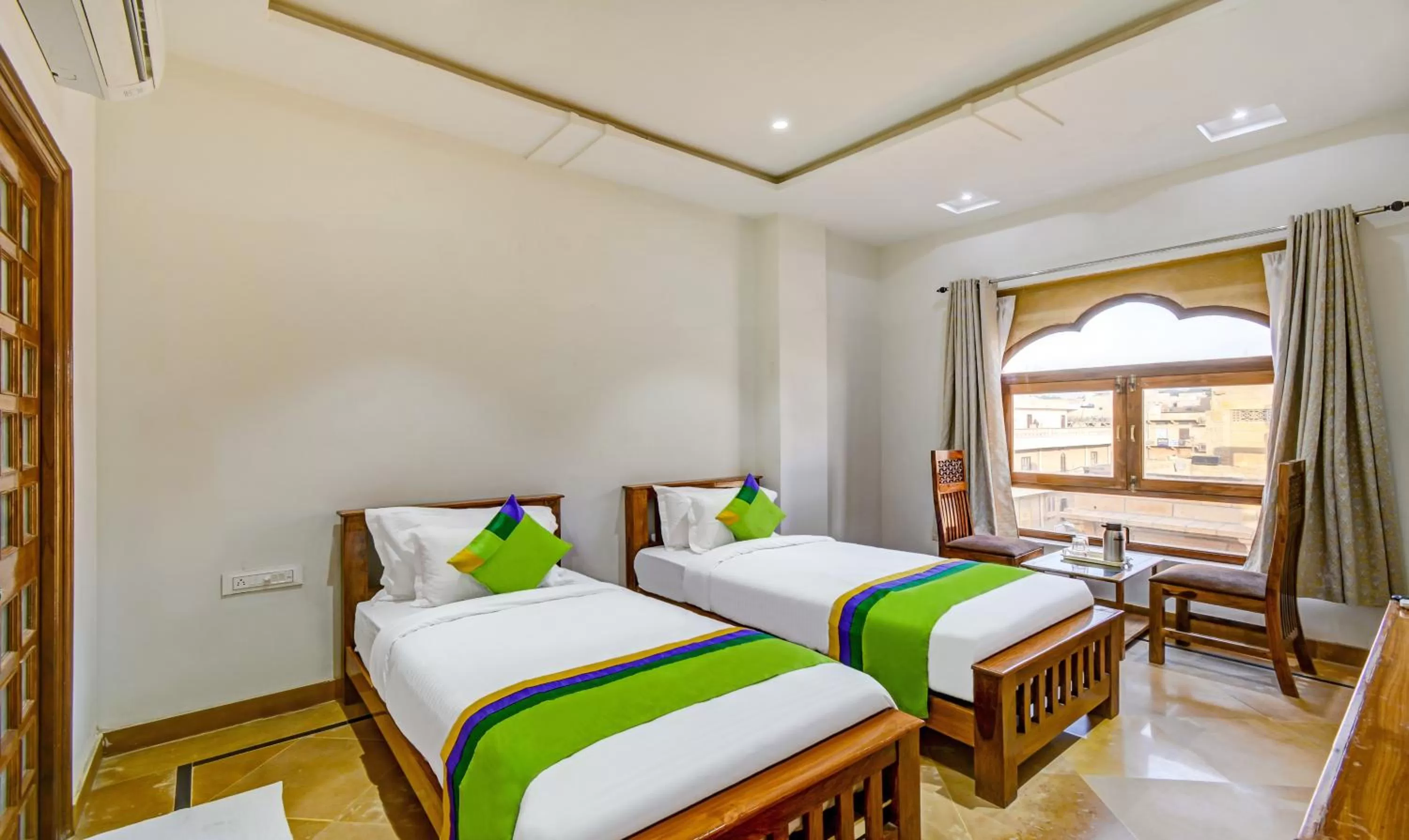 Bed in Treebo Trend Chandrangan Excellency