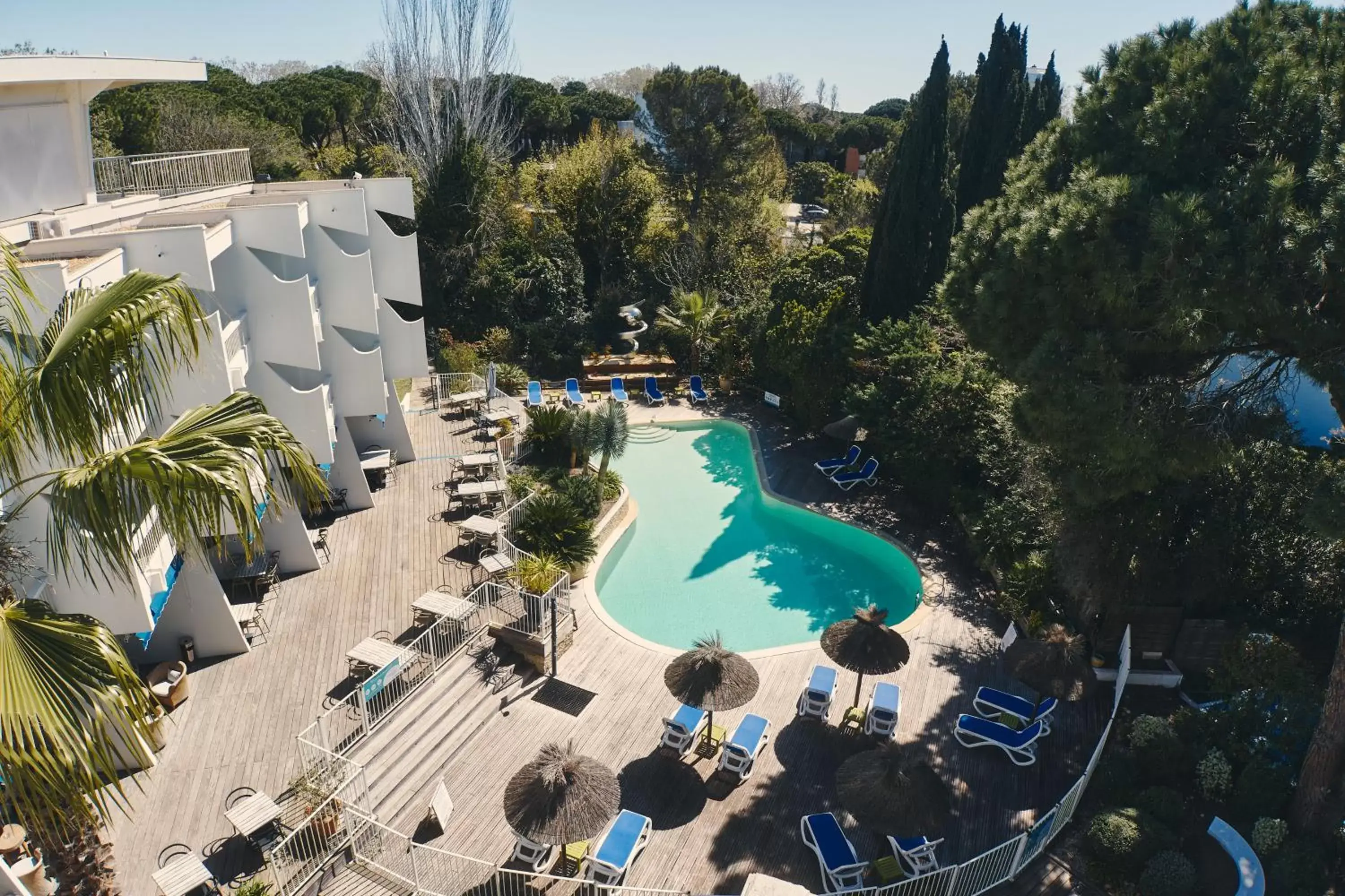 Bird's-eye View in Hotel Le Quetzal