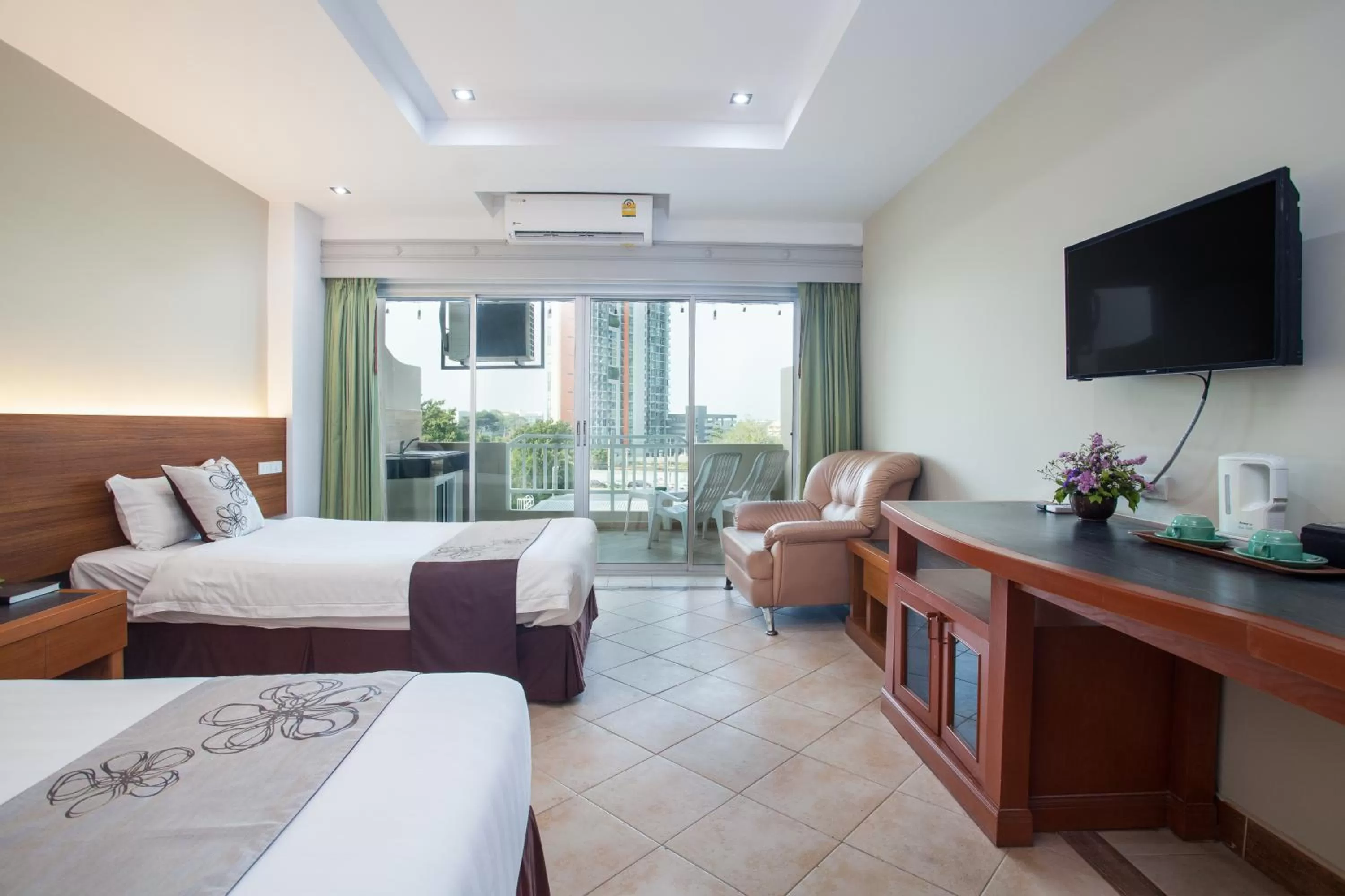 Bed in Diana Garden Resort - SHA Extra Plus