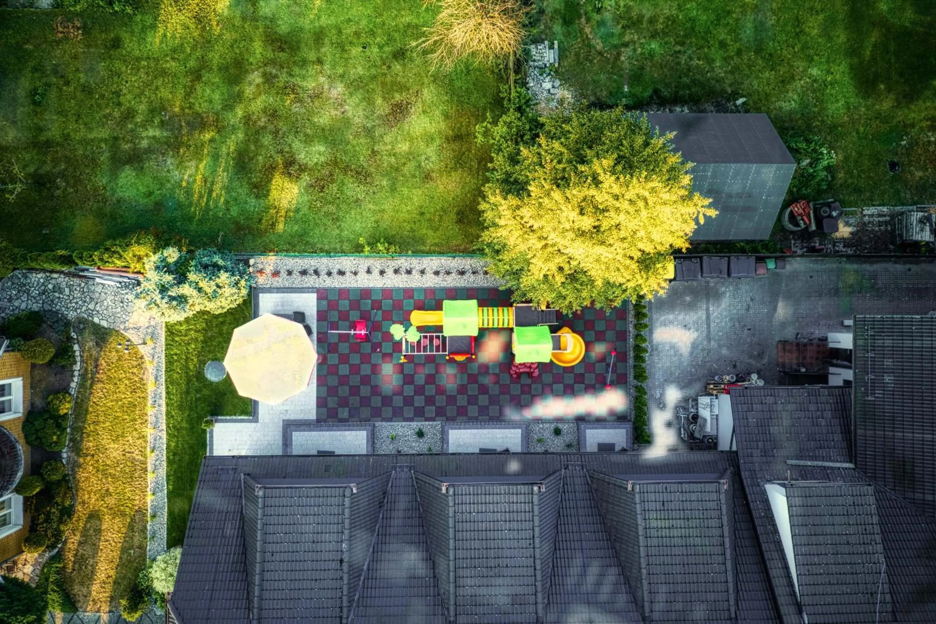 Bird's eye view in Hotel Biały Dom