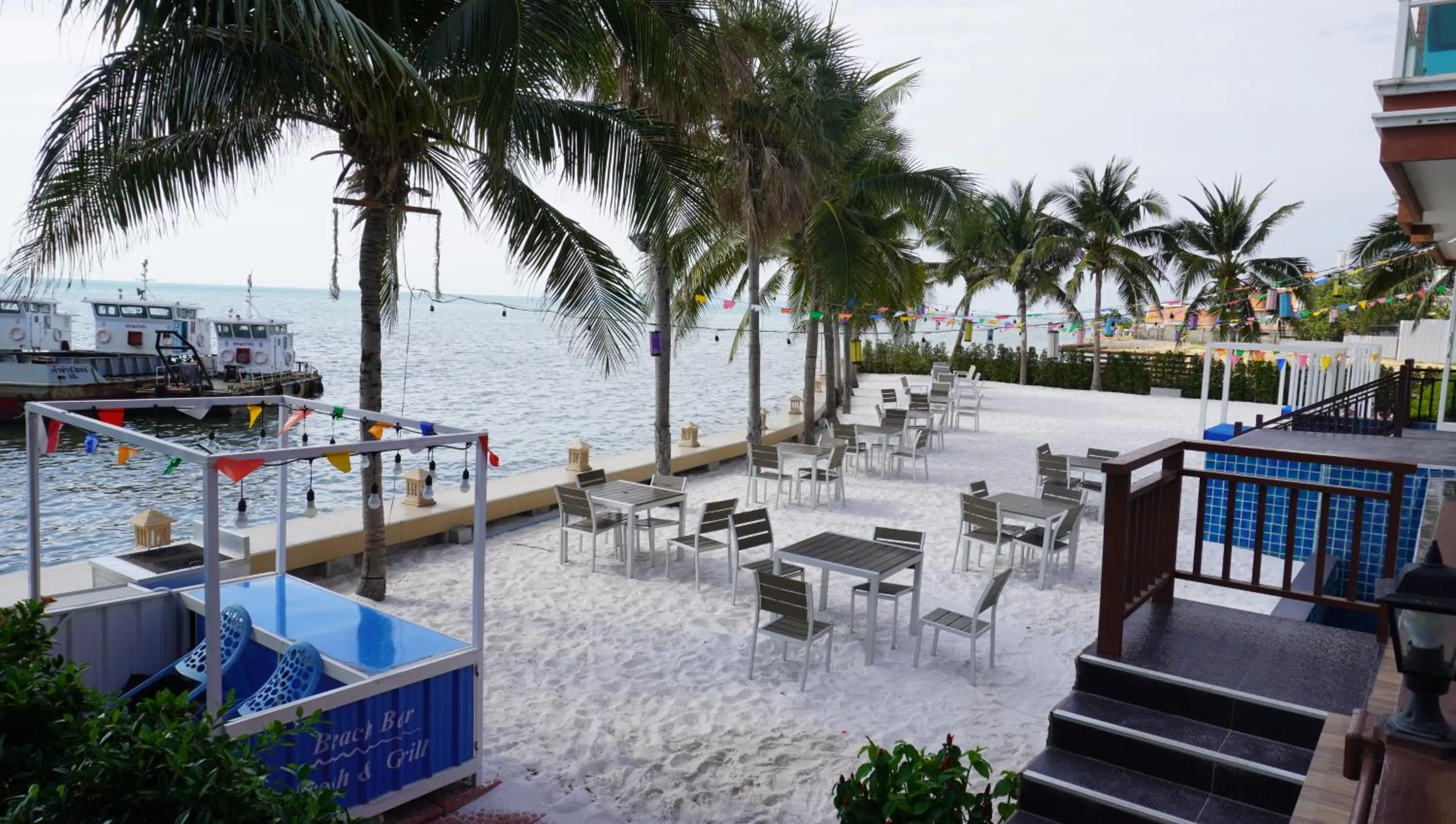 Natural landscape in Saisawan Beach Luxury Hotel