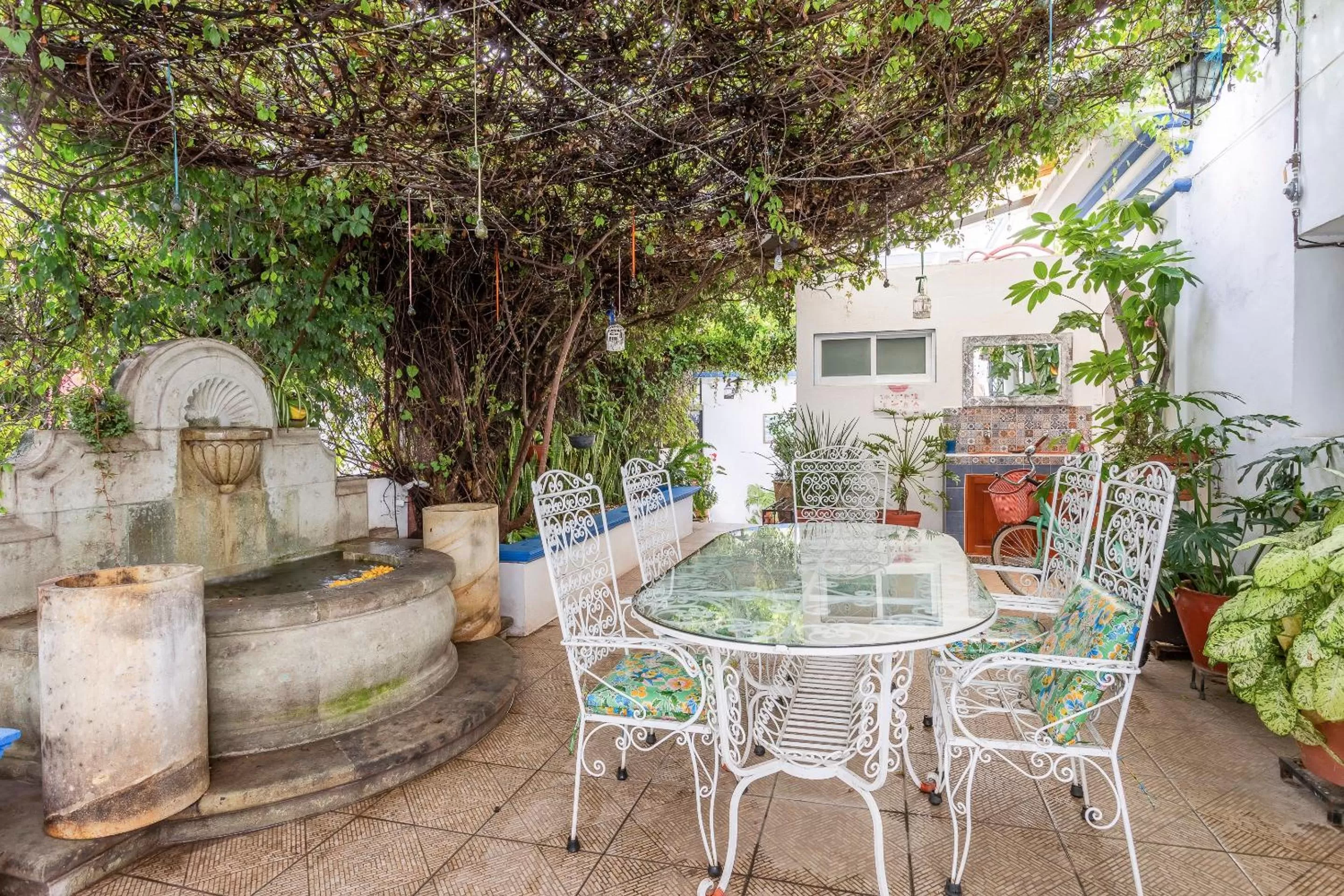 Lobby or reception in Casa Dos Lunas