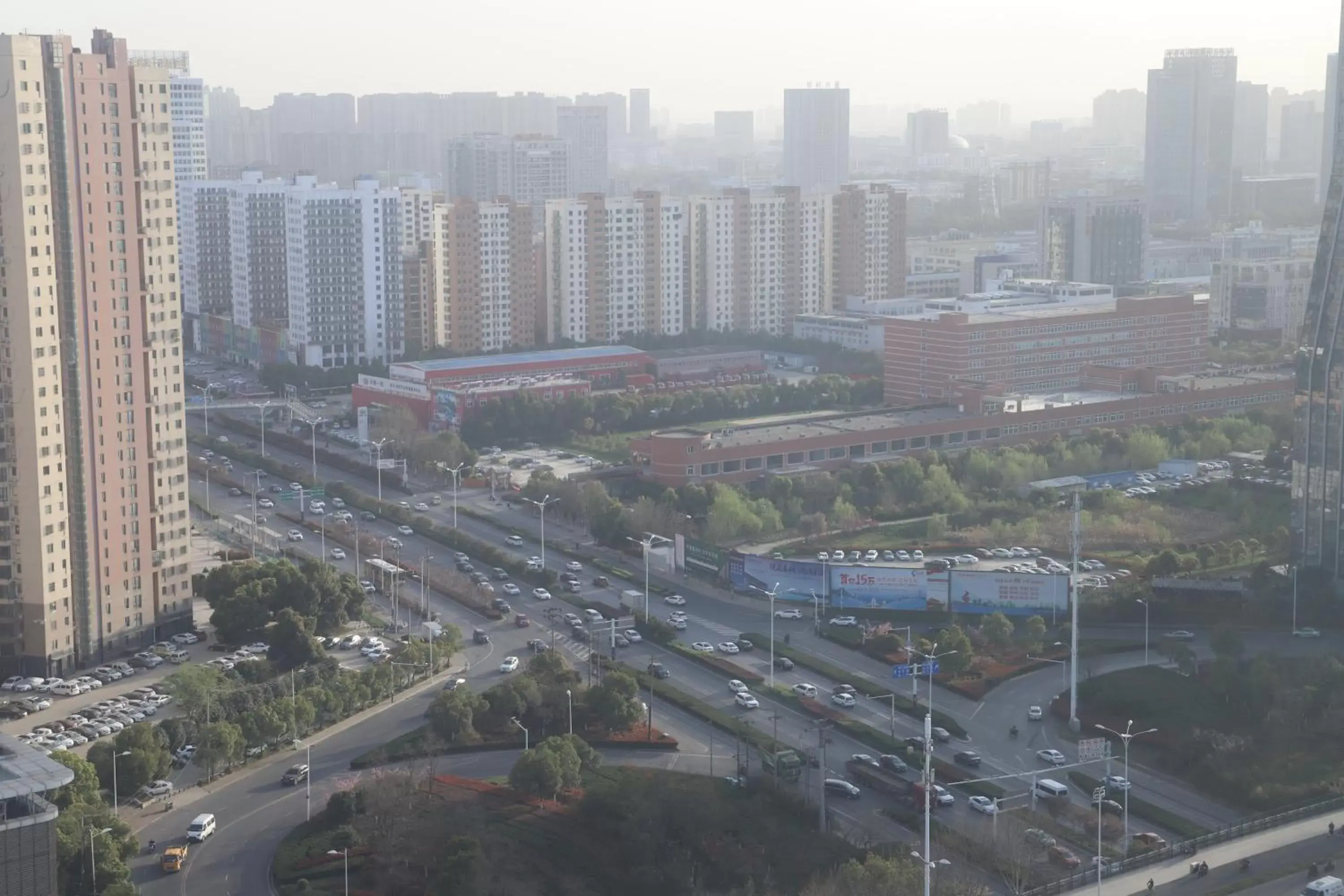 Quiet street view, Bird's-eye View in Crowne Plaza Hefei, an IHG Hotel