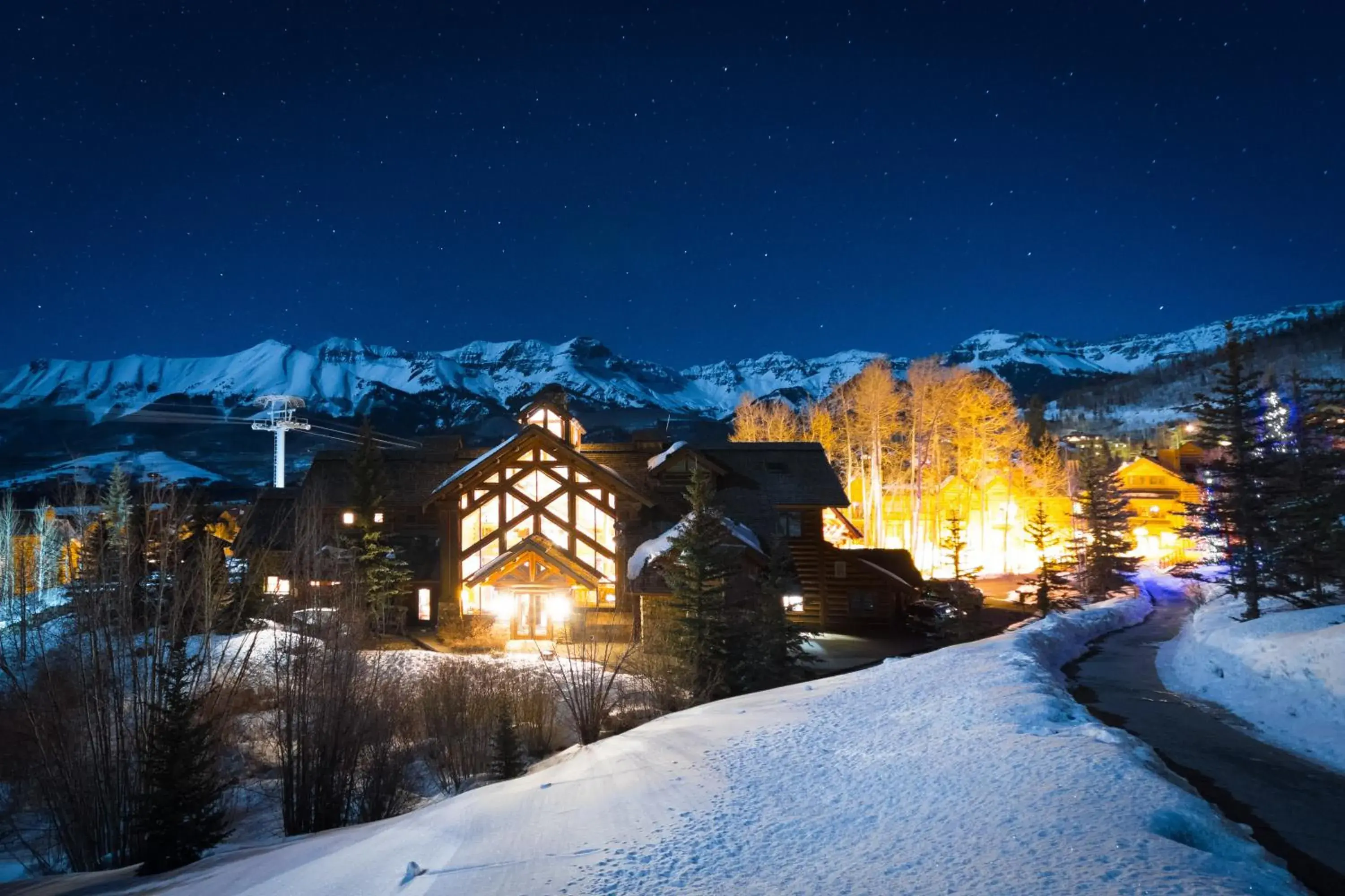 Winter in Mountain Lodge at Telluride