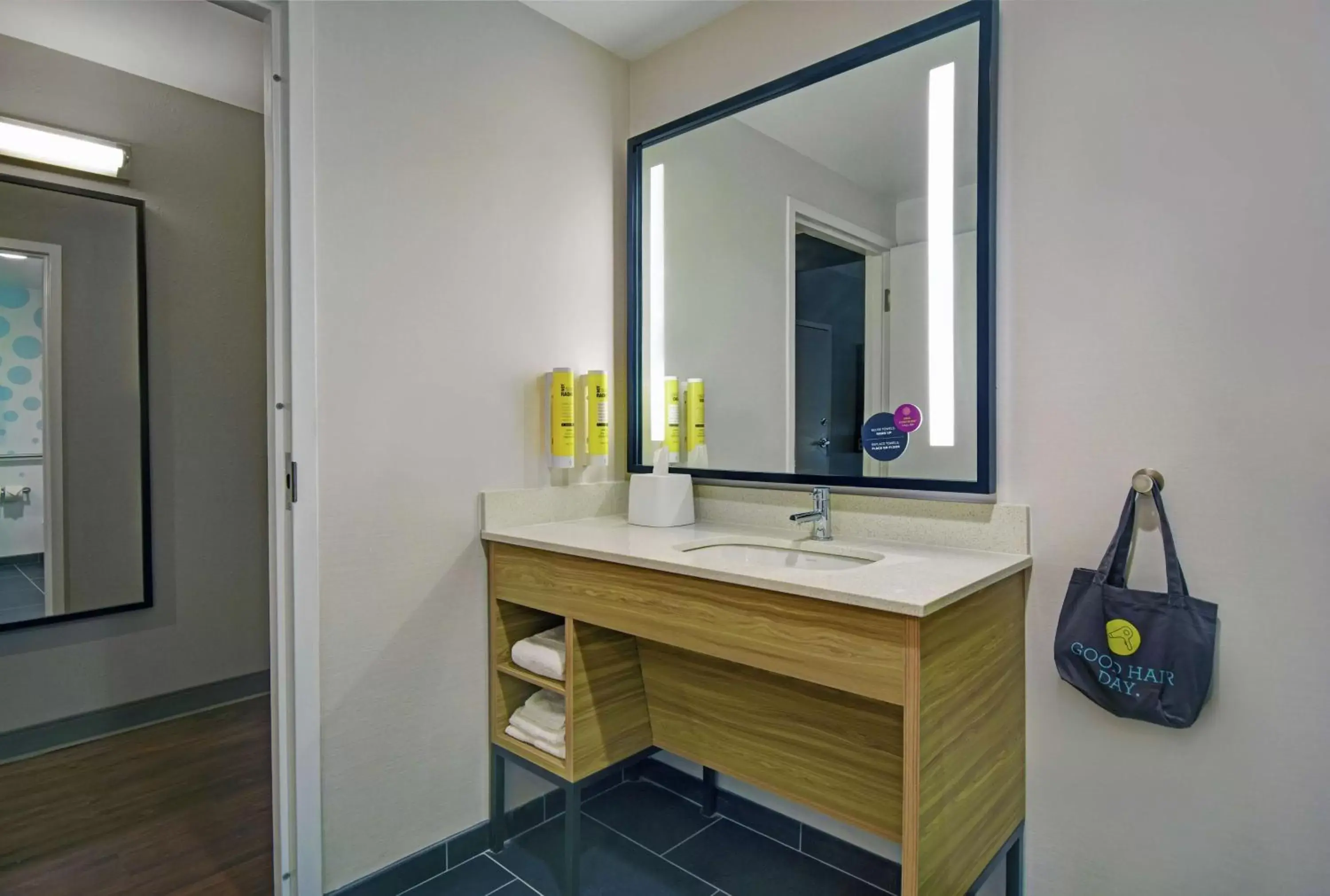 Bathroom in Tru By Hilton Burlington Bathroom in Tru By Hilton Burlington