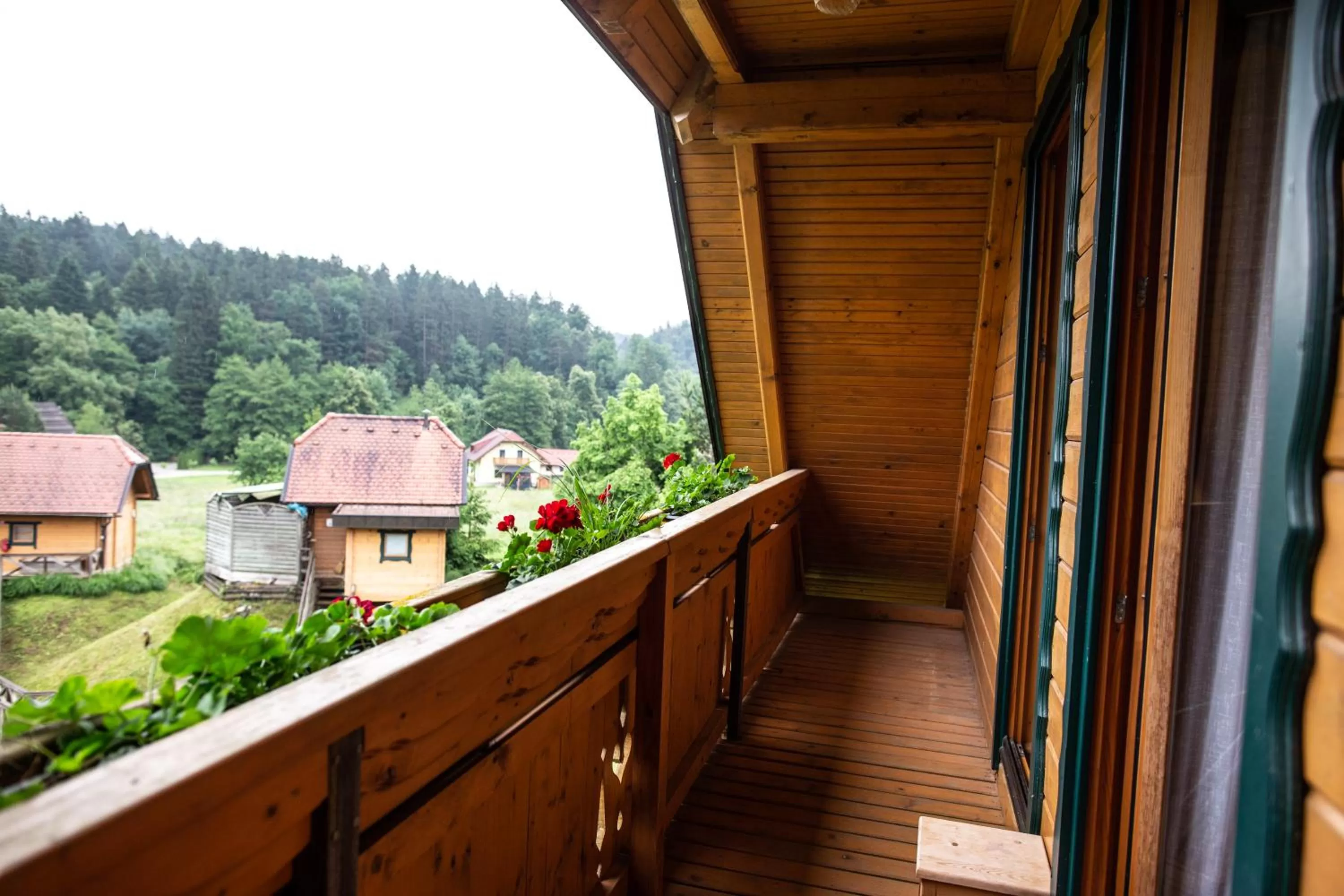 Natural landscape in Korošec Apartments and Wellness Centre