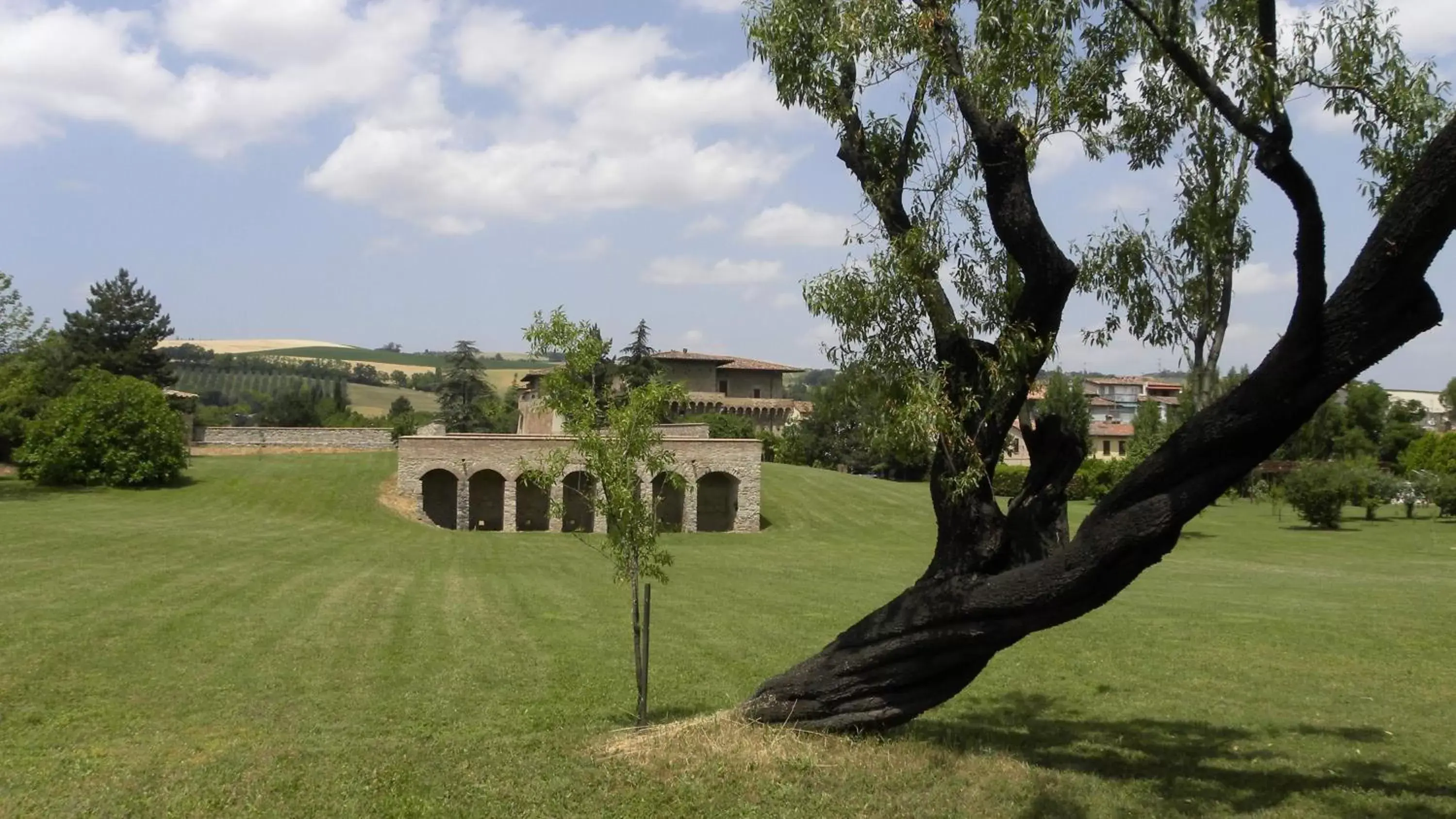 Garden view, Garden in Castello del Capitano delle Artiglierie