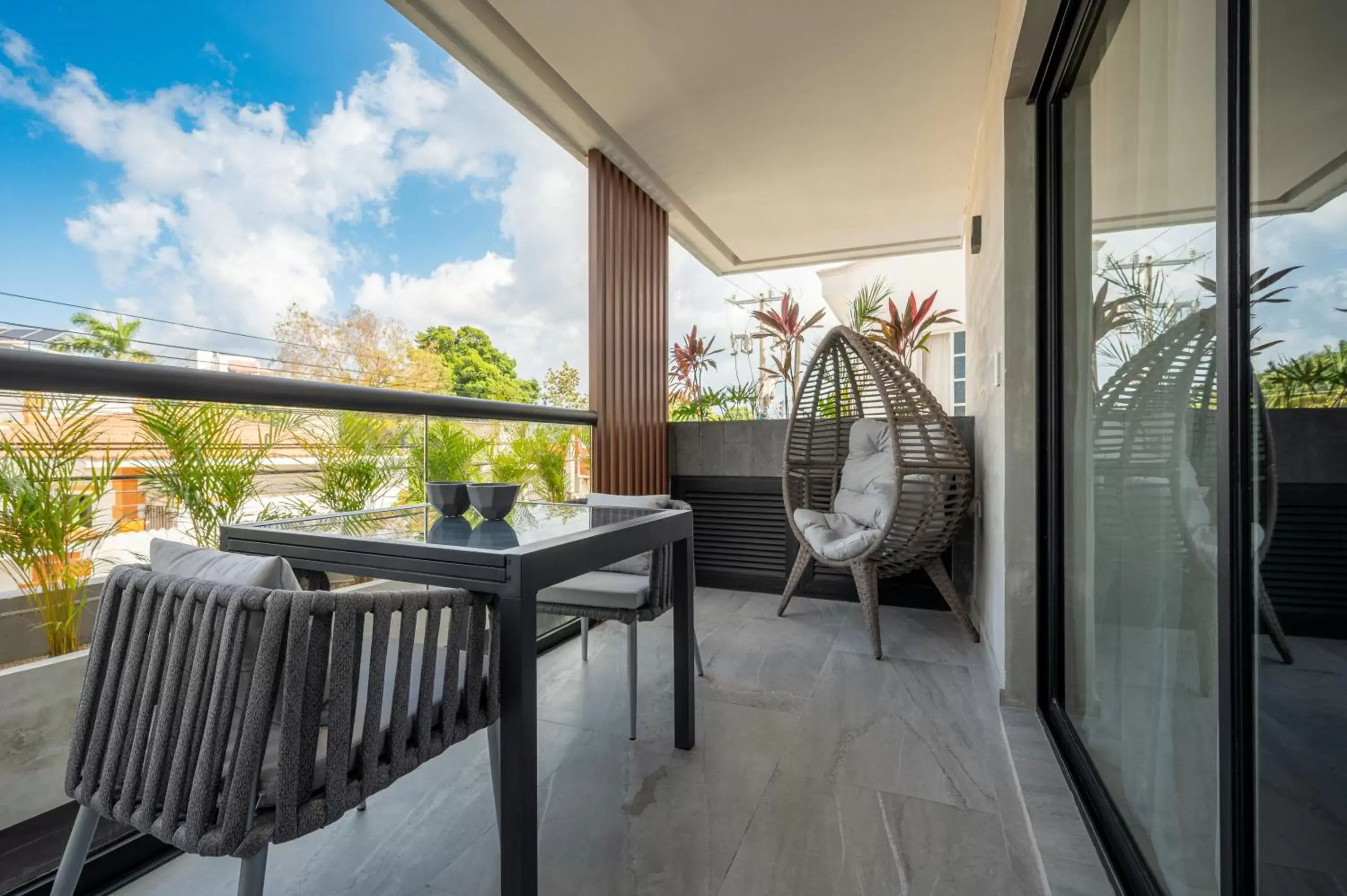 Balcony/Terrace in Kippal - Modern Oasis - ApartHotel