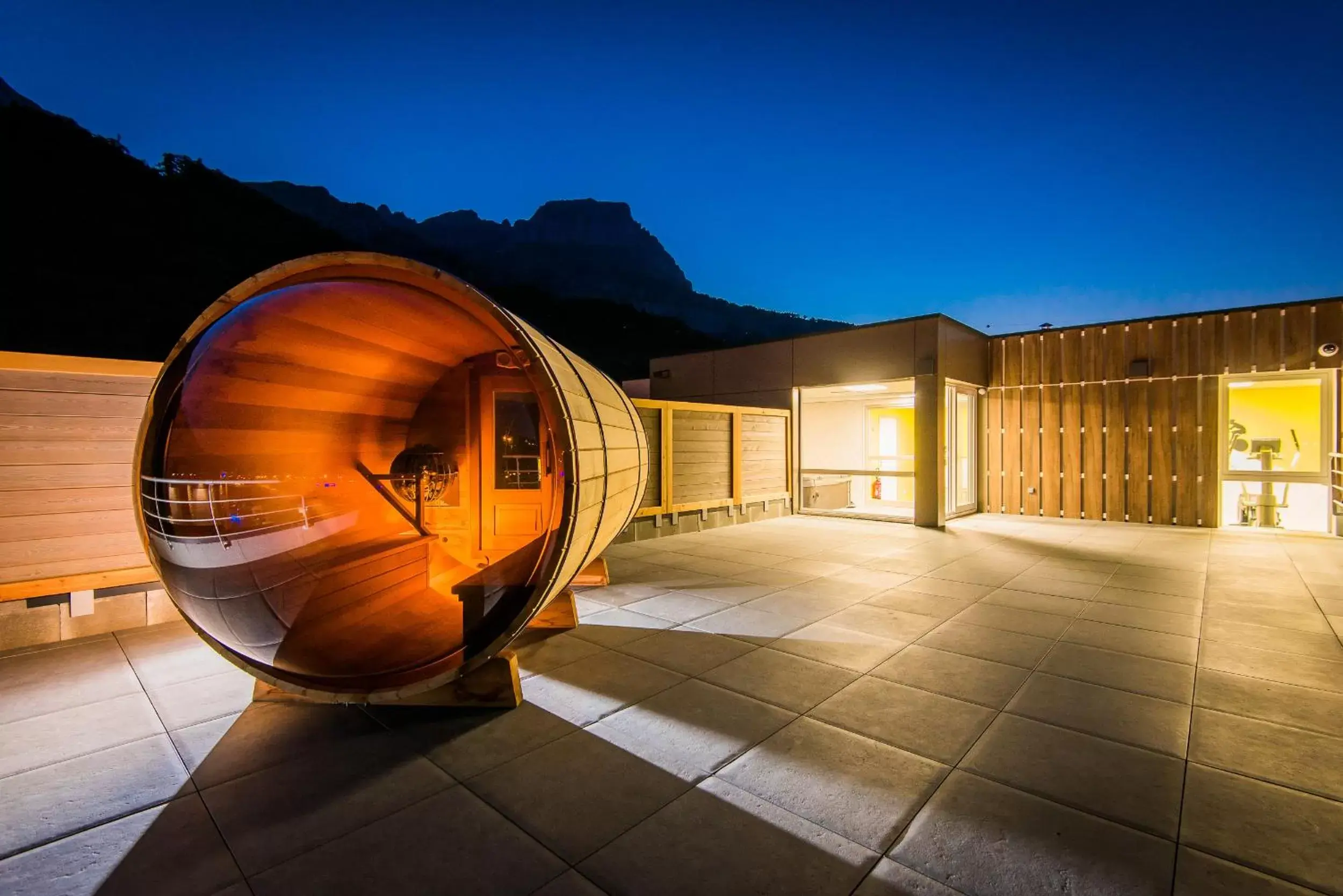 Sauna in Ibis Styles Sallanches Pays du Mont-Blanc