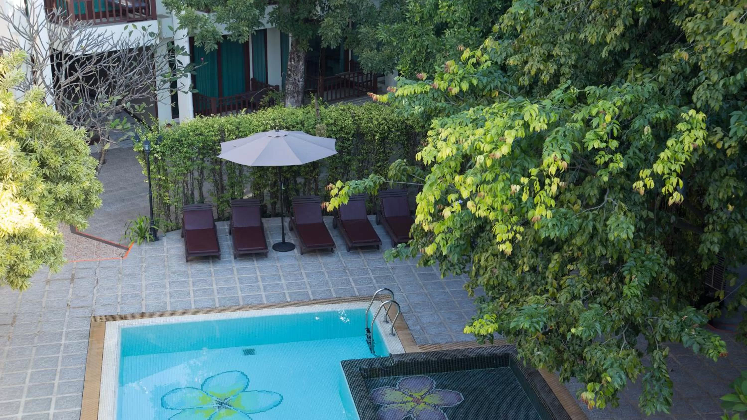 Garden view in The Mantrini Chiang Rai