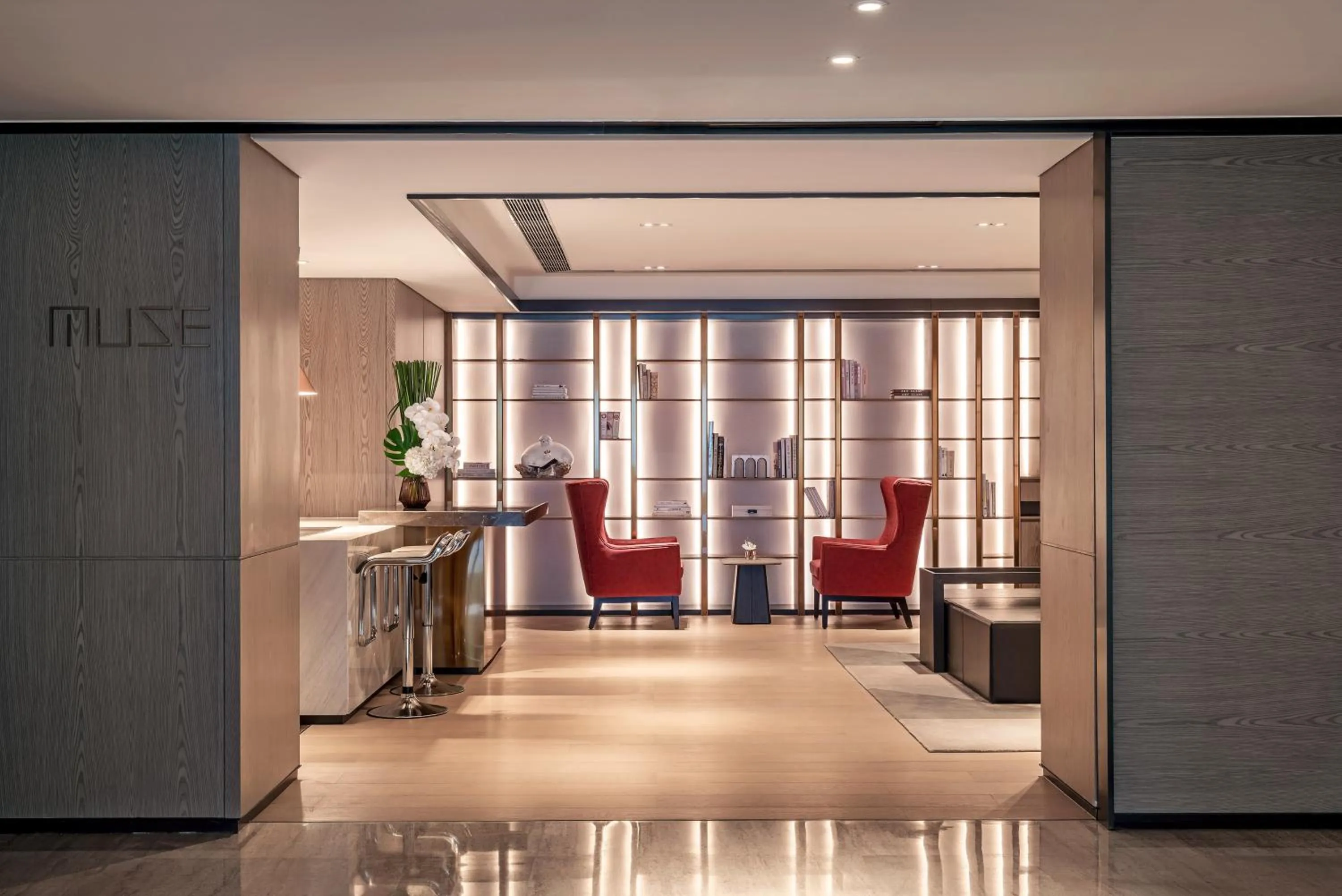 Library in The G Shenzhen, A Tribute Portfolio Hotel