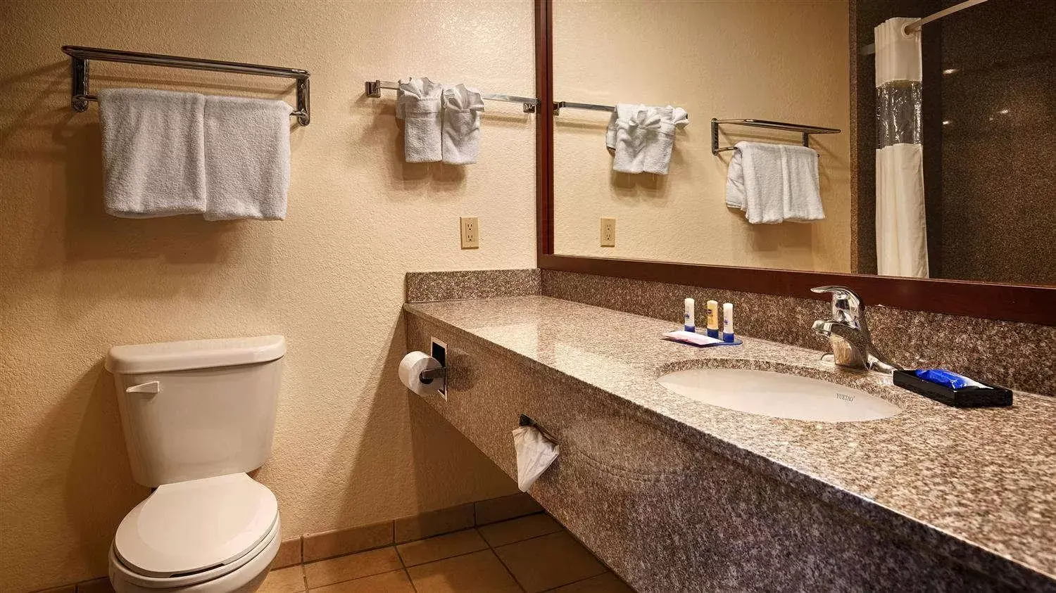 Bathroom in Best Western Plus Shamrock Inn & Suites