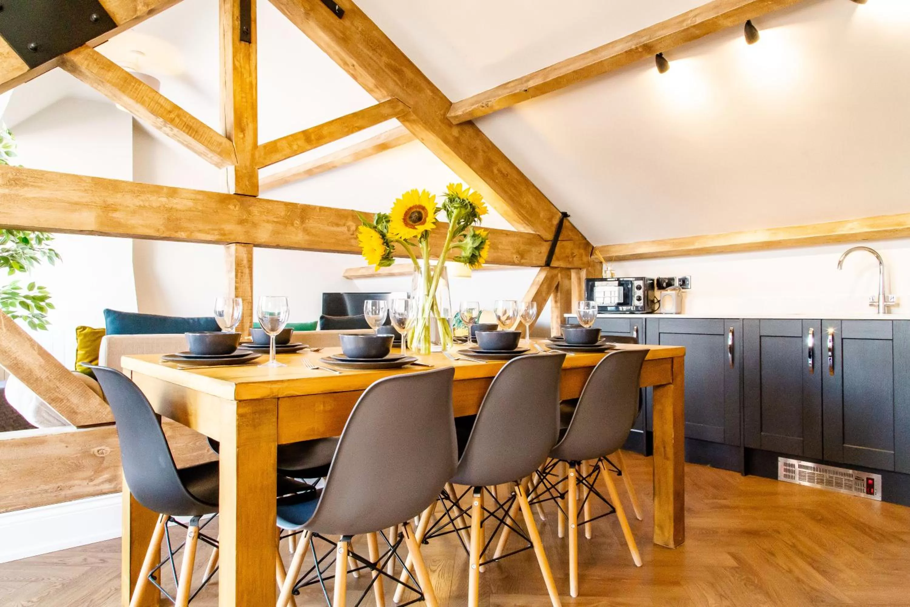 Kitchen or kitchenette in Goodramgate Apartments