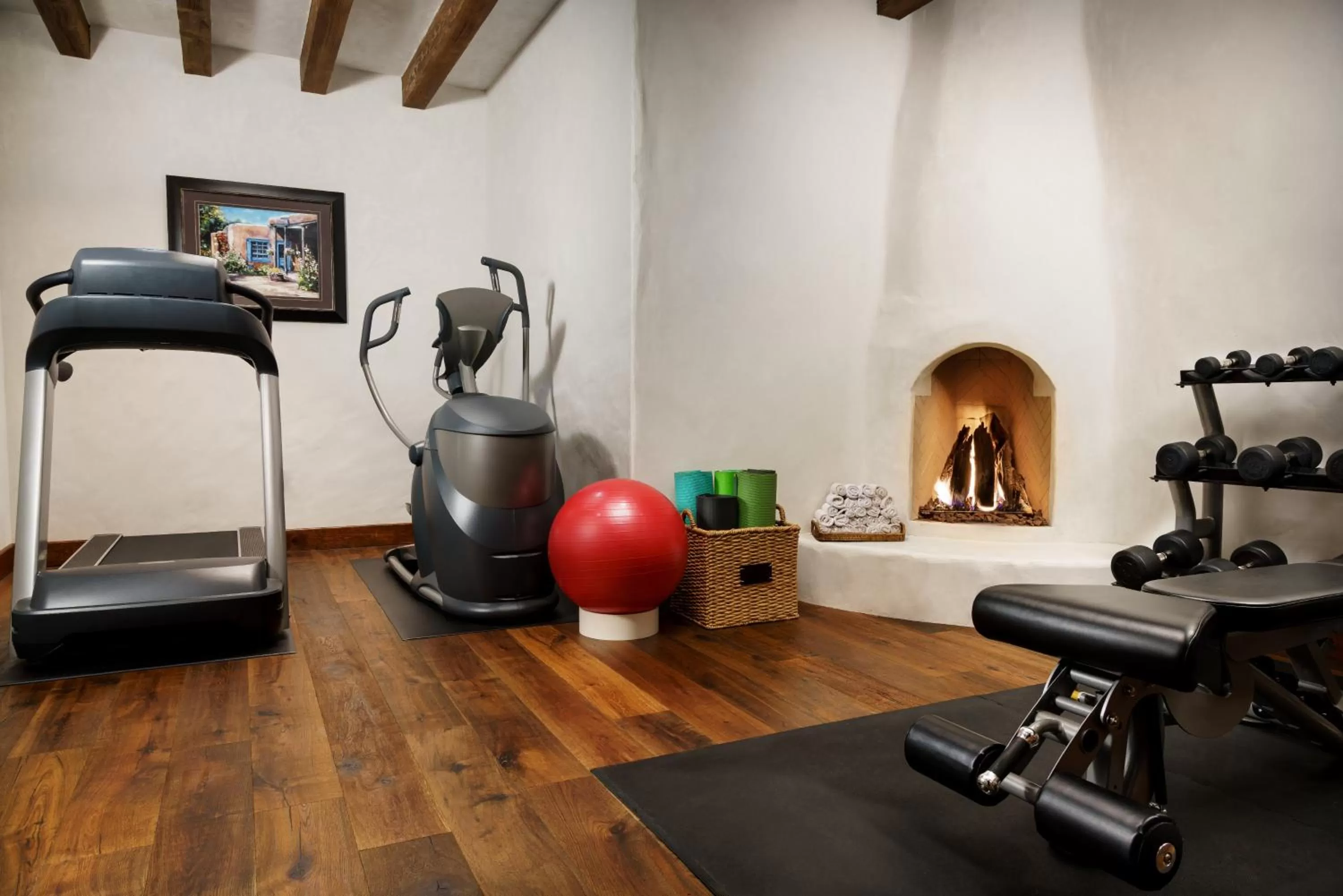 Fitness centre/facilities in The Hermosa Inn