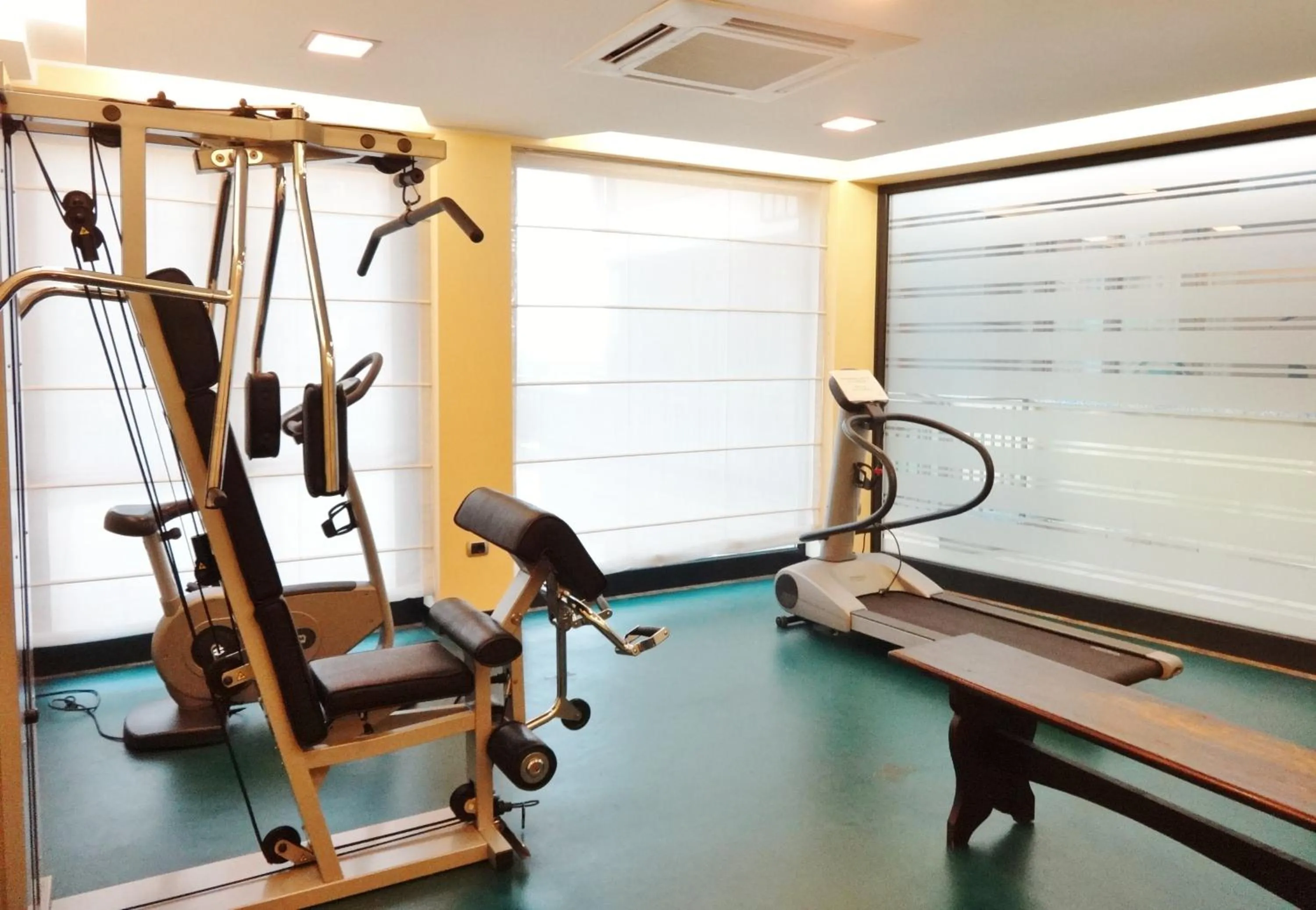 Fitness centre/facilities in Hotel Tiffany Milano