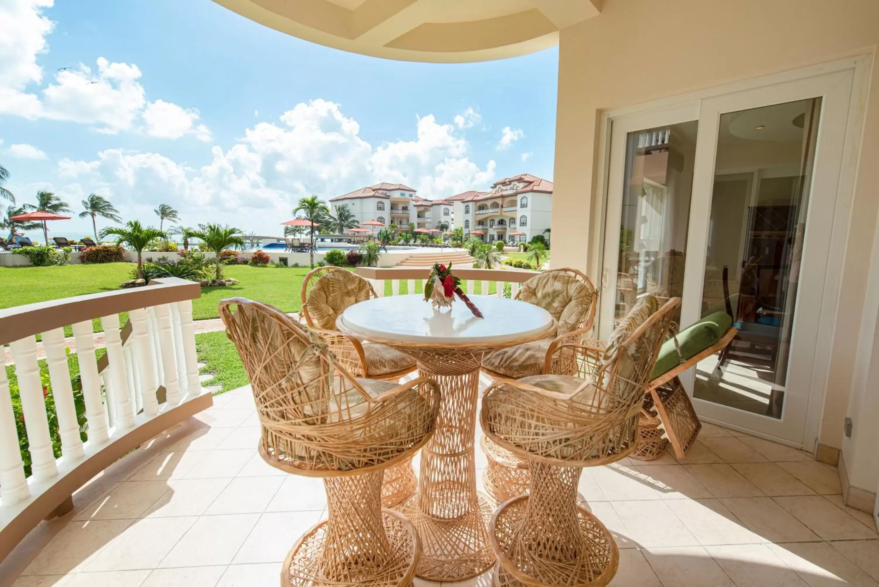 Balcony/Terrace in Grand Caribe Belize