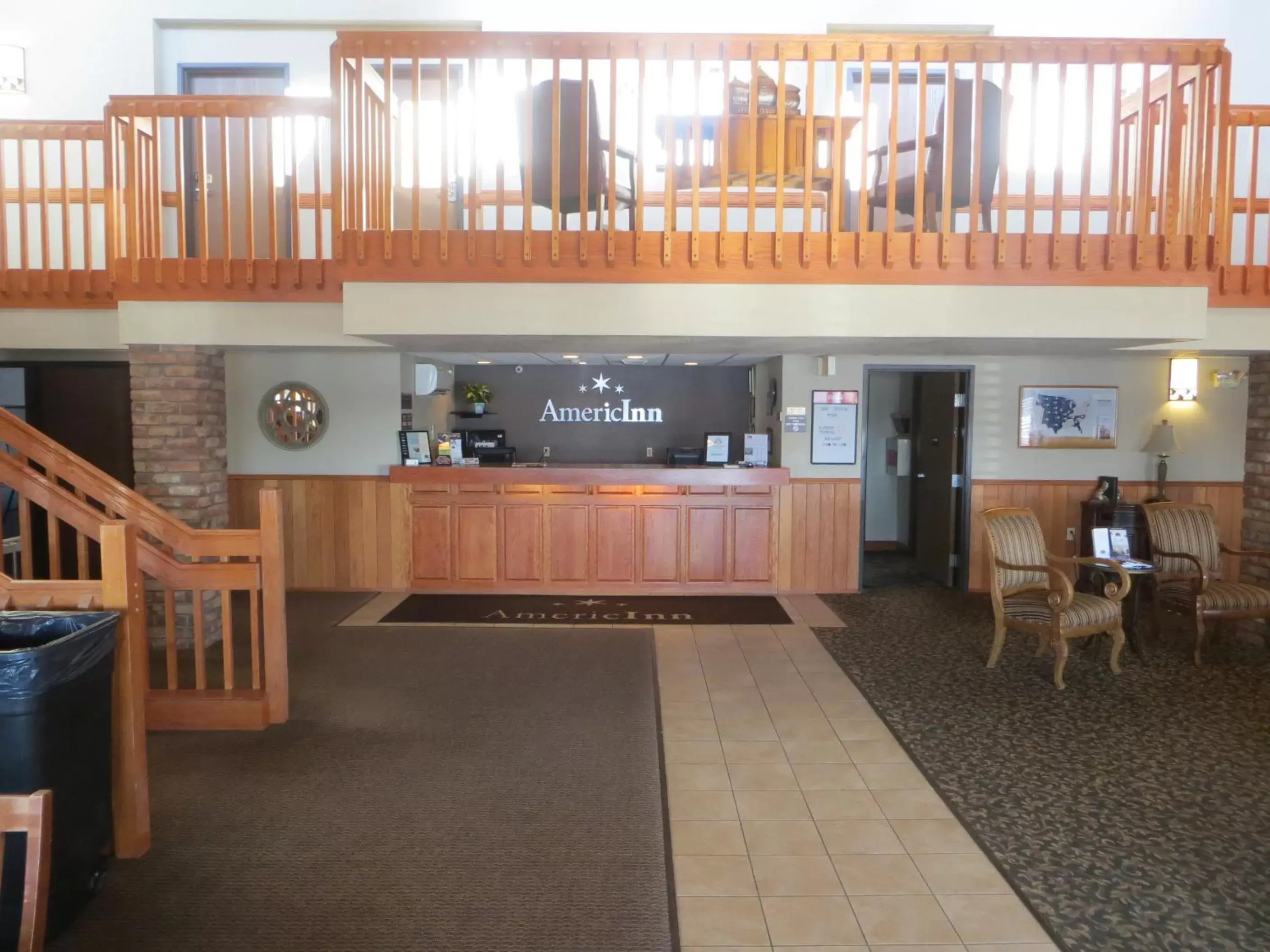 Lobby or reception in AmericInn by Wyndham Manitowoc Lobby or reception in AmericInn by Wyndham Manitowoc
