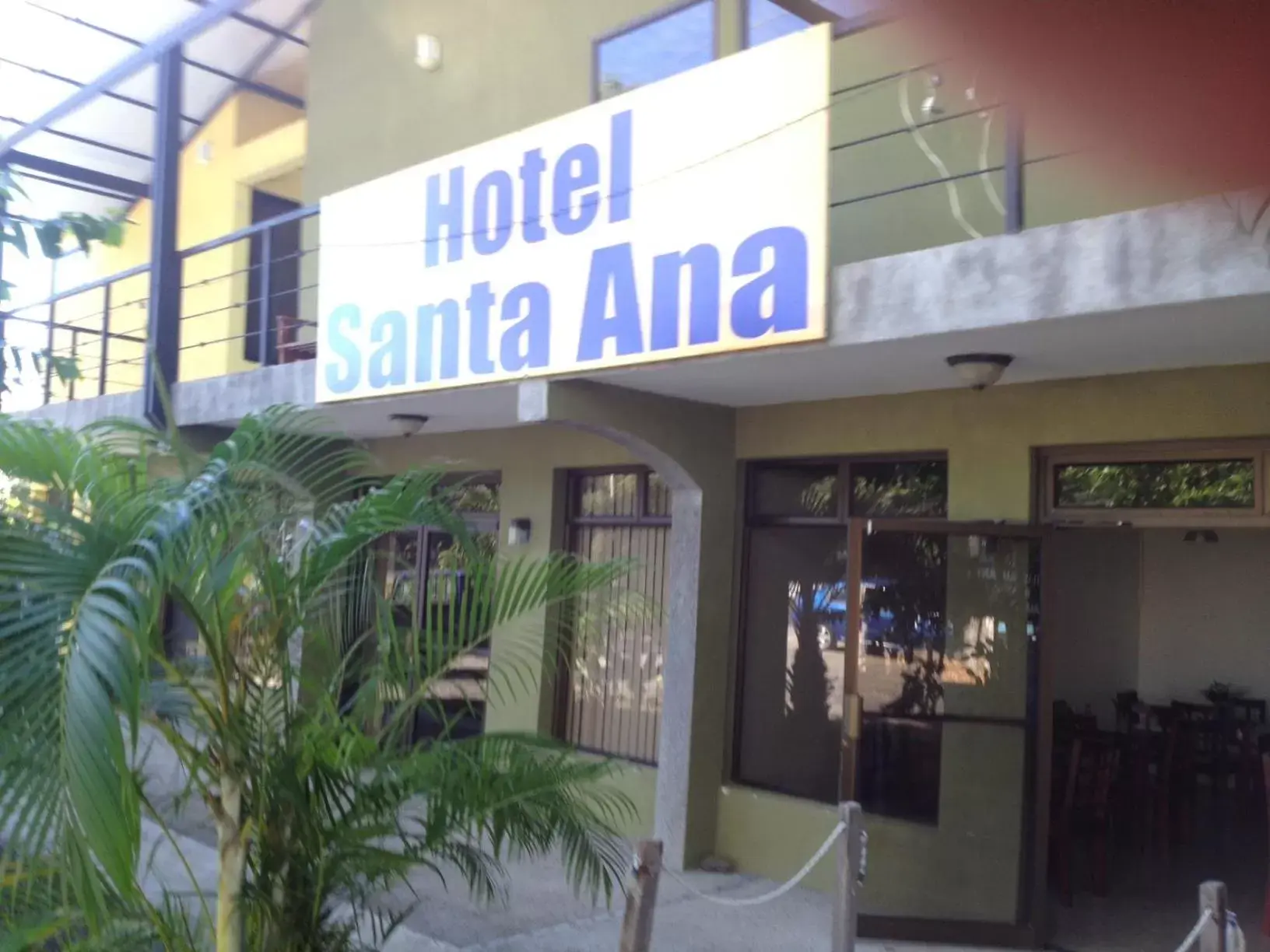Facade/entrance in Hotel Santa Ana Liberia Airport