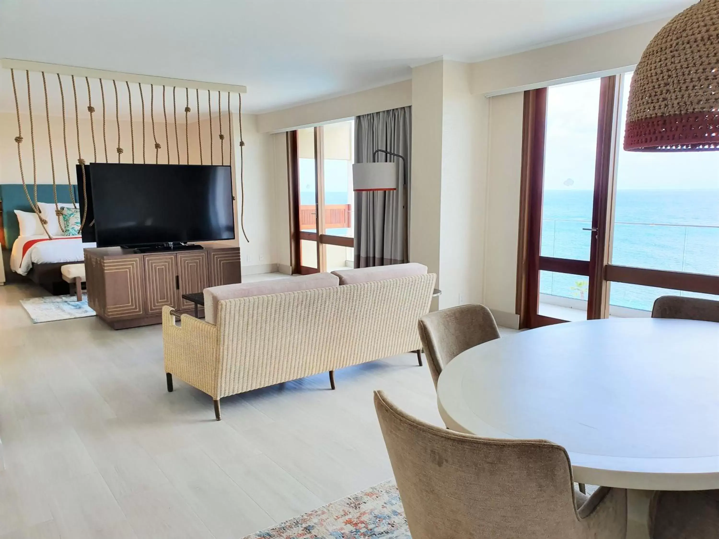 Preferred Club Suite Ocean View King in Dreams Curacao Resort, Spa & Casino