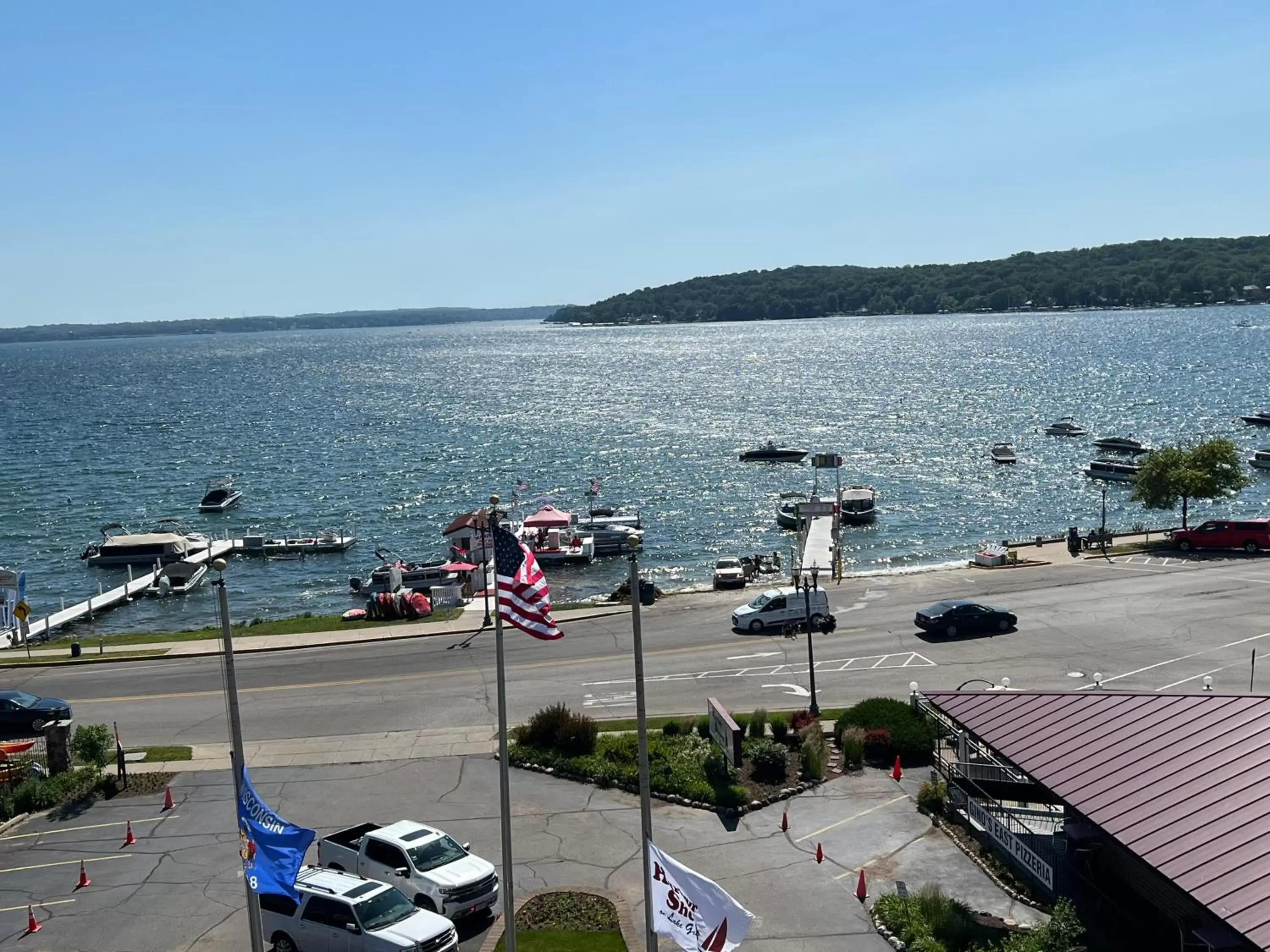 View (from property/room), Sea View in Harbor Shores on Lake Geneva