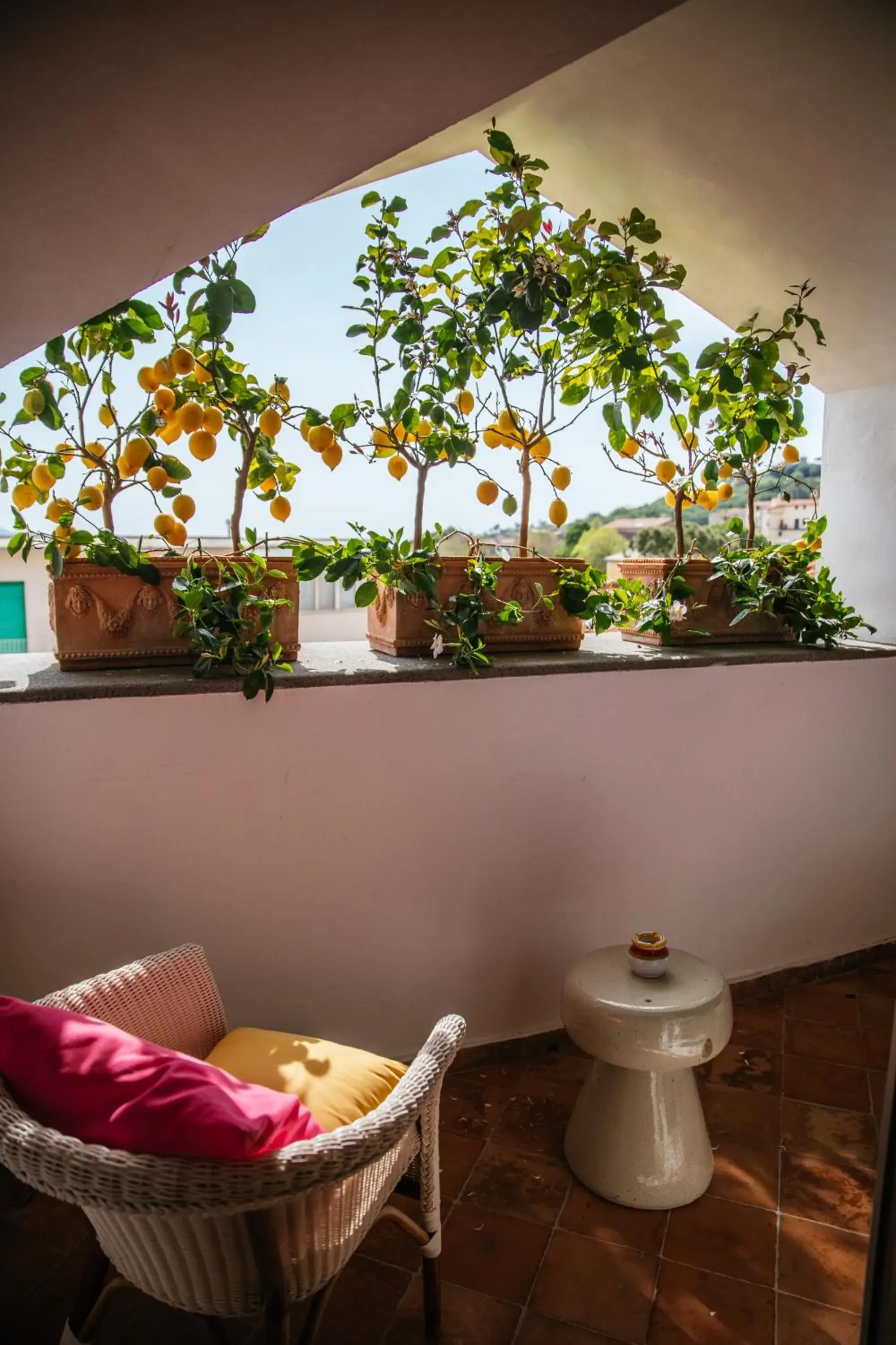 Balcony/Terrace in Boutique Hotel Don Alfonso 1890