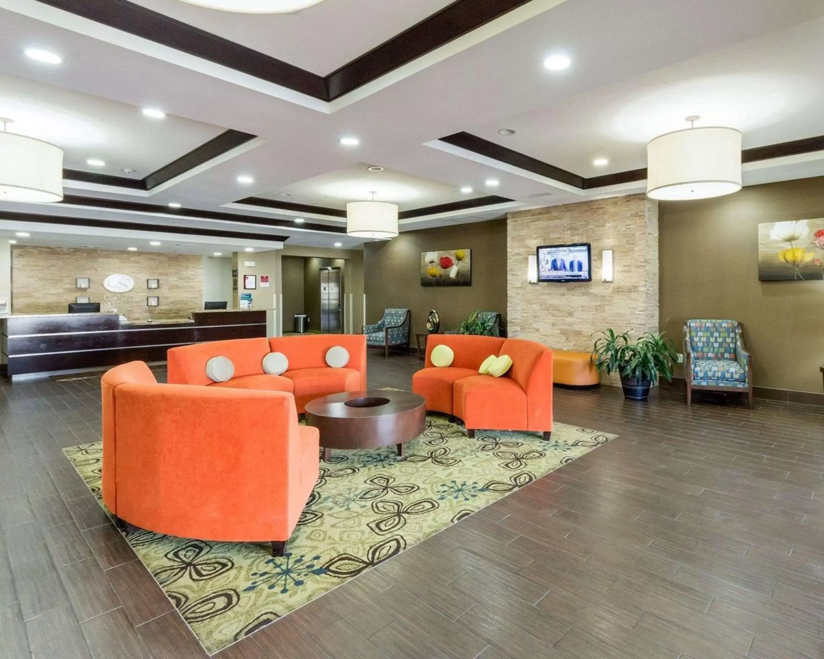 Lobby or reception in Comfort Suites Cotulla near I-35 Lobby or reception in Comfort Suites Cotulla near I-35