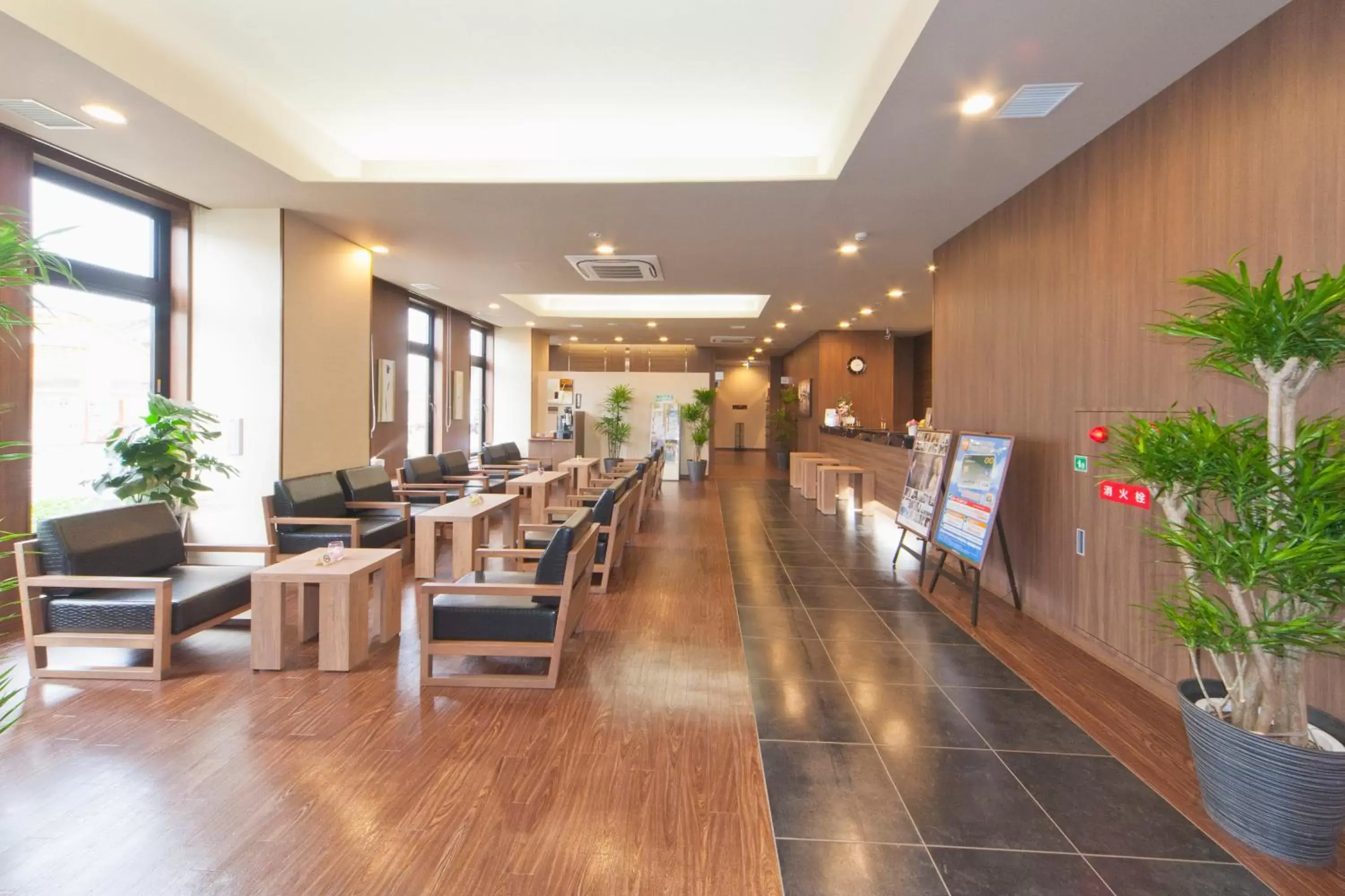 Lobby or reception, Lobby/Reception in Hotel Route-Inn Saiki Ekimae
