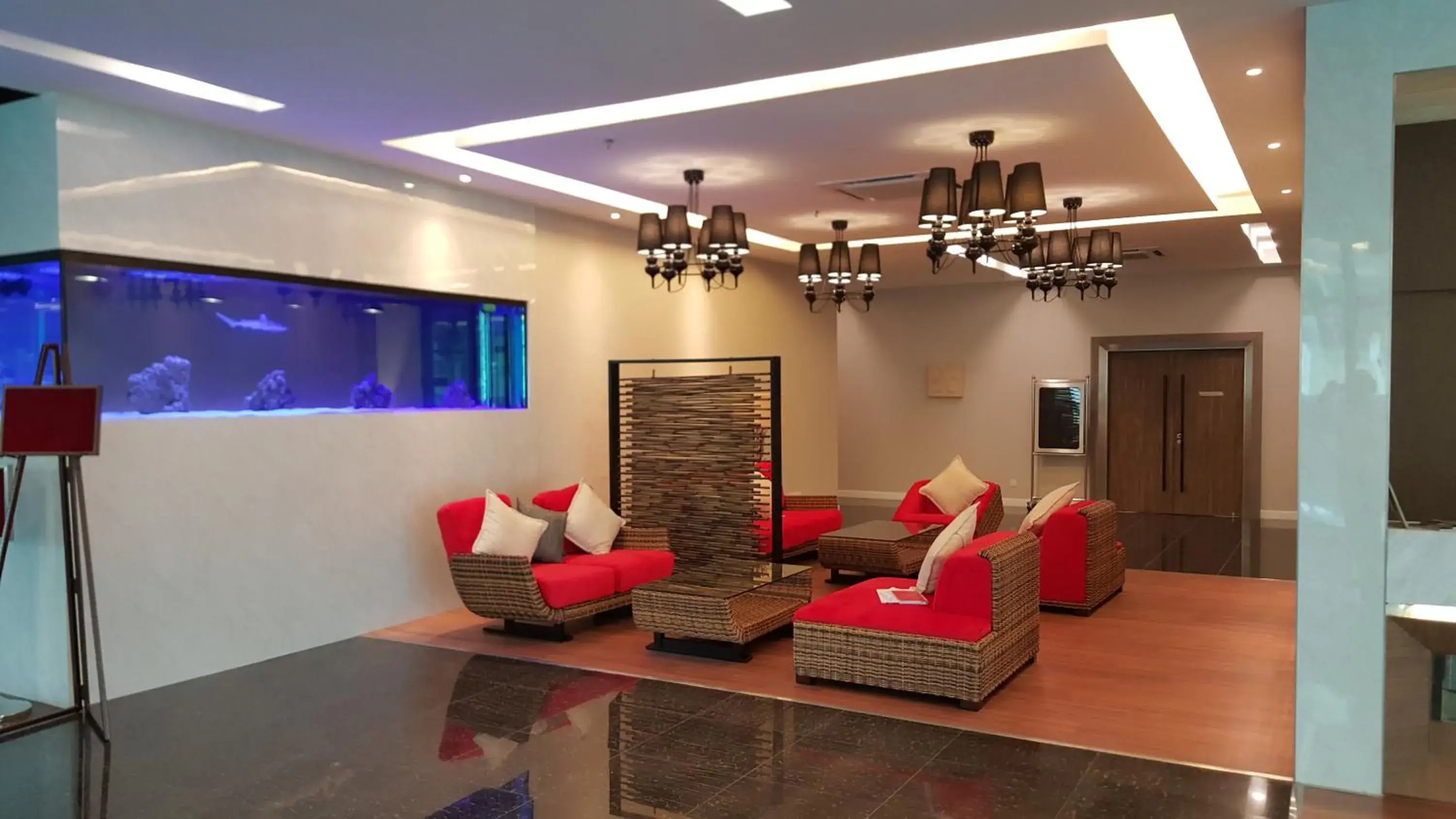 Lobby or reception in Nexus Business Suite Hotel