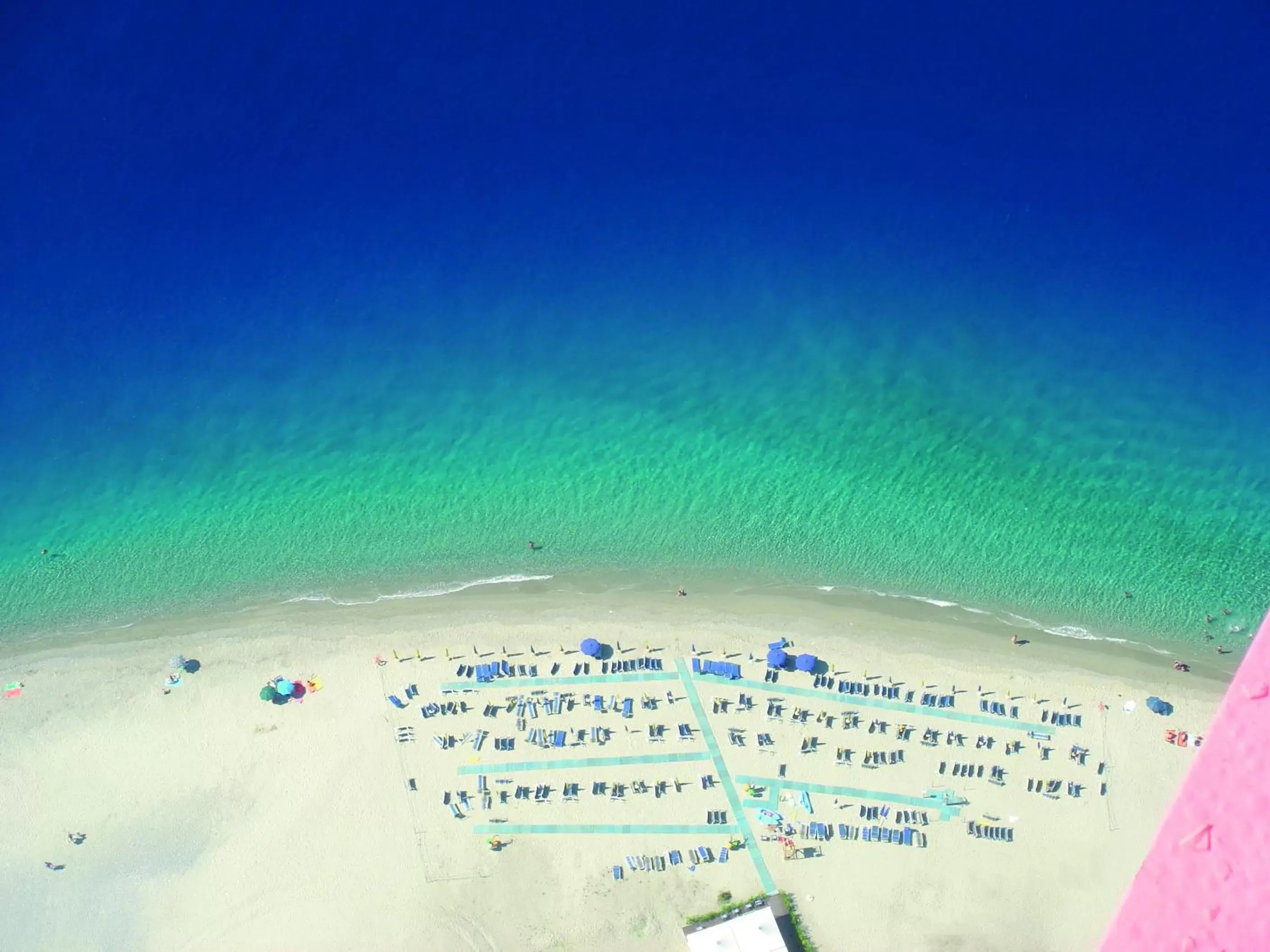 Beach, Bird's-eye View in Residence Dei Margi