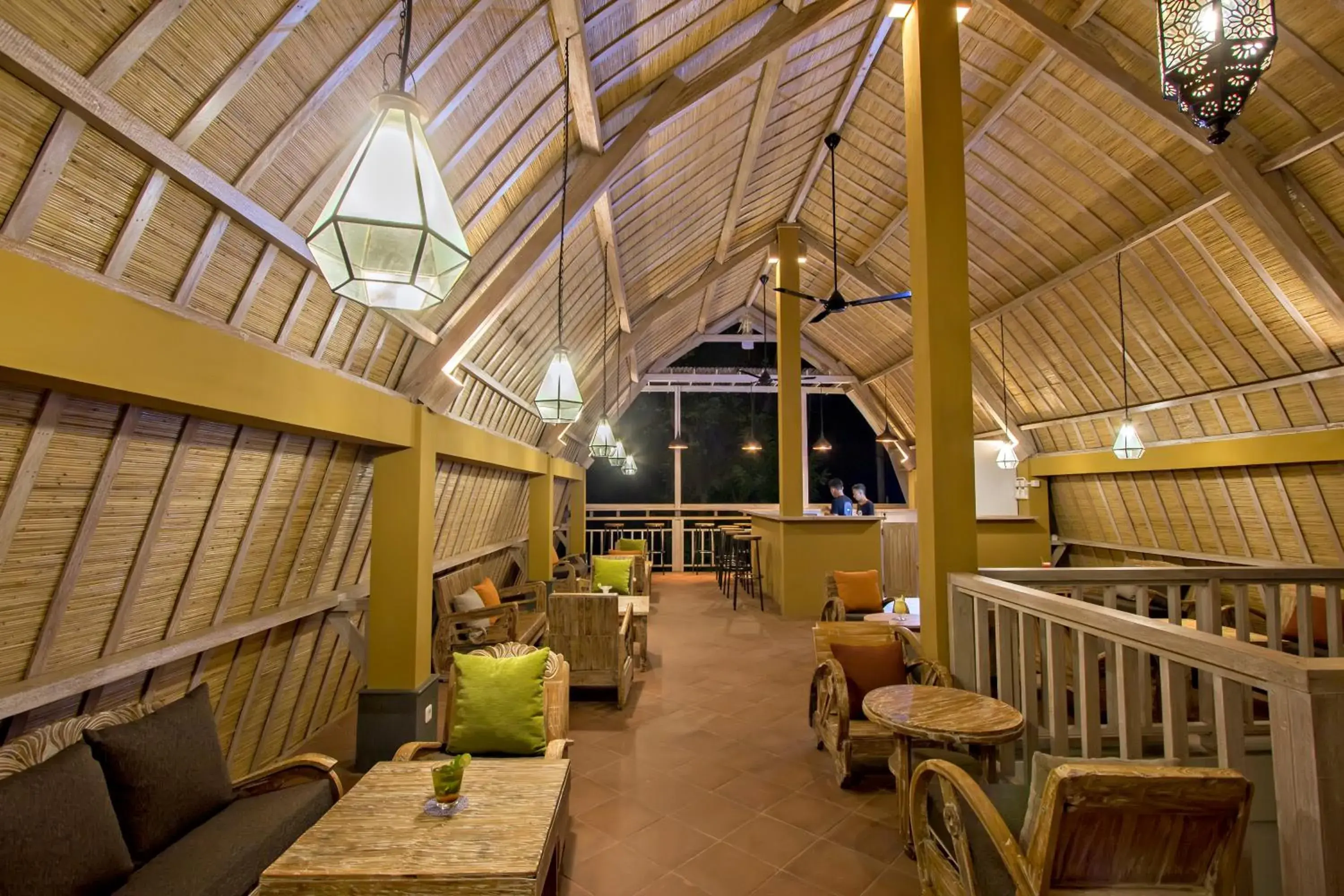 Lounge or bar, Restaurant/Places to Eat in Ubad Retreat, A Local Family Run Hotel