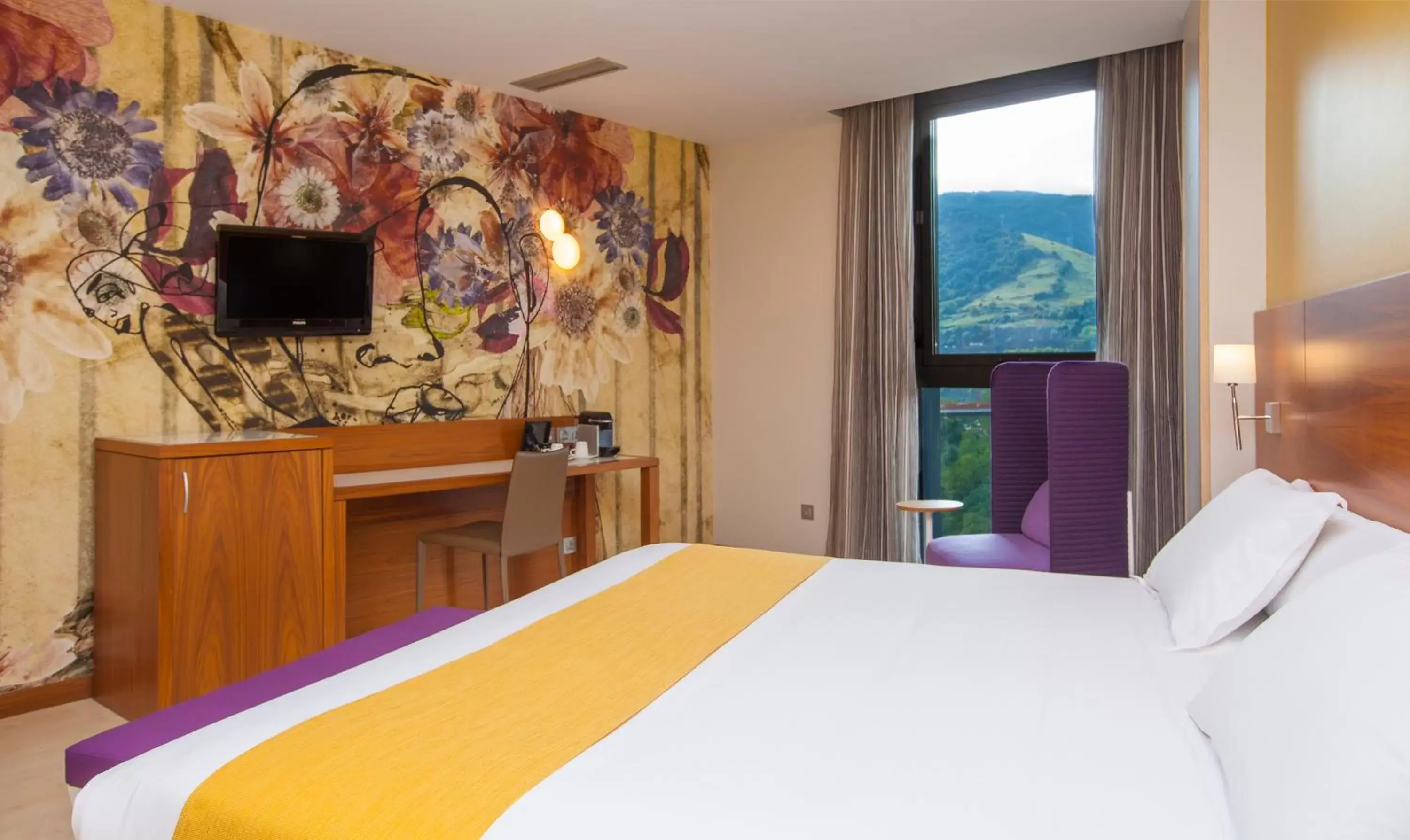 Bed in Spirit Hotel Gran Bilbao Bed in Spirit Hotel Gran Bilbao