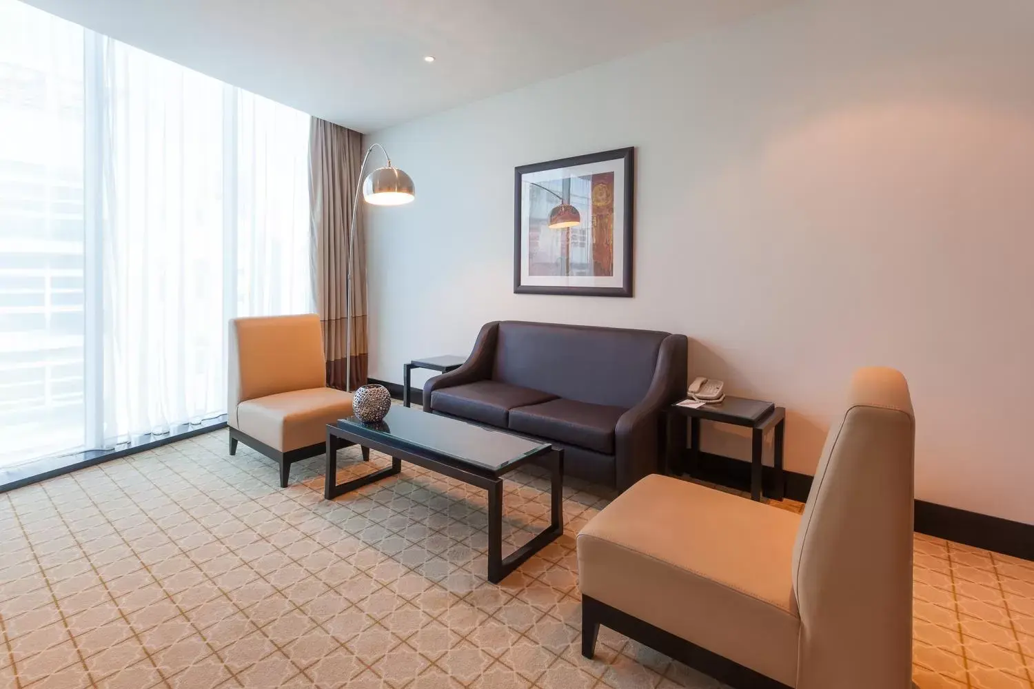 Bedroom, Seating Area in Holiday Inn Dubai Al Barsha, an IHG Hotel