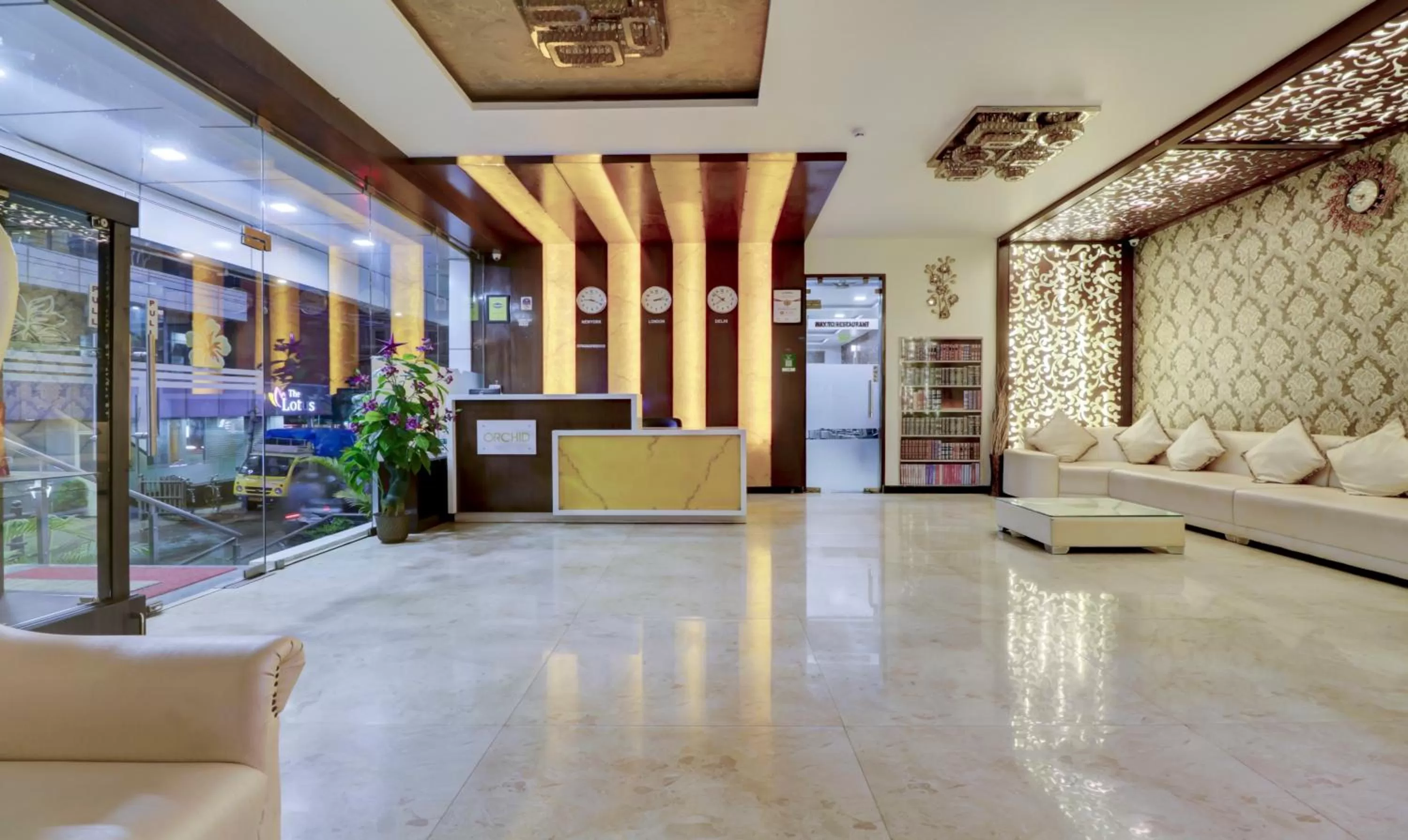 Lobby/Reception in Treebo Trend Orchid MG Road