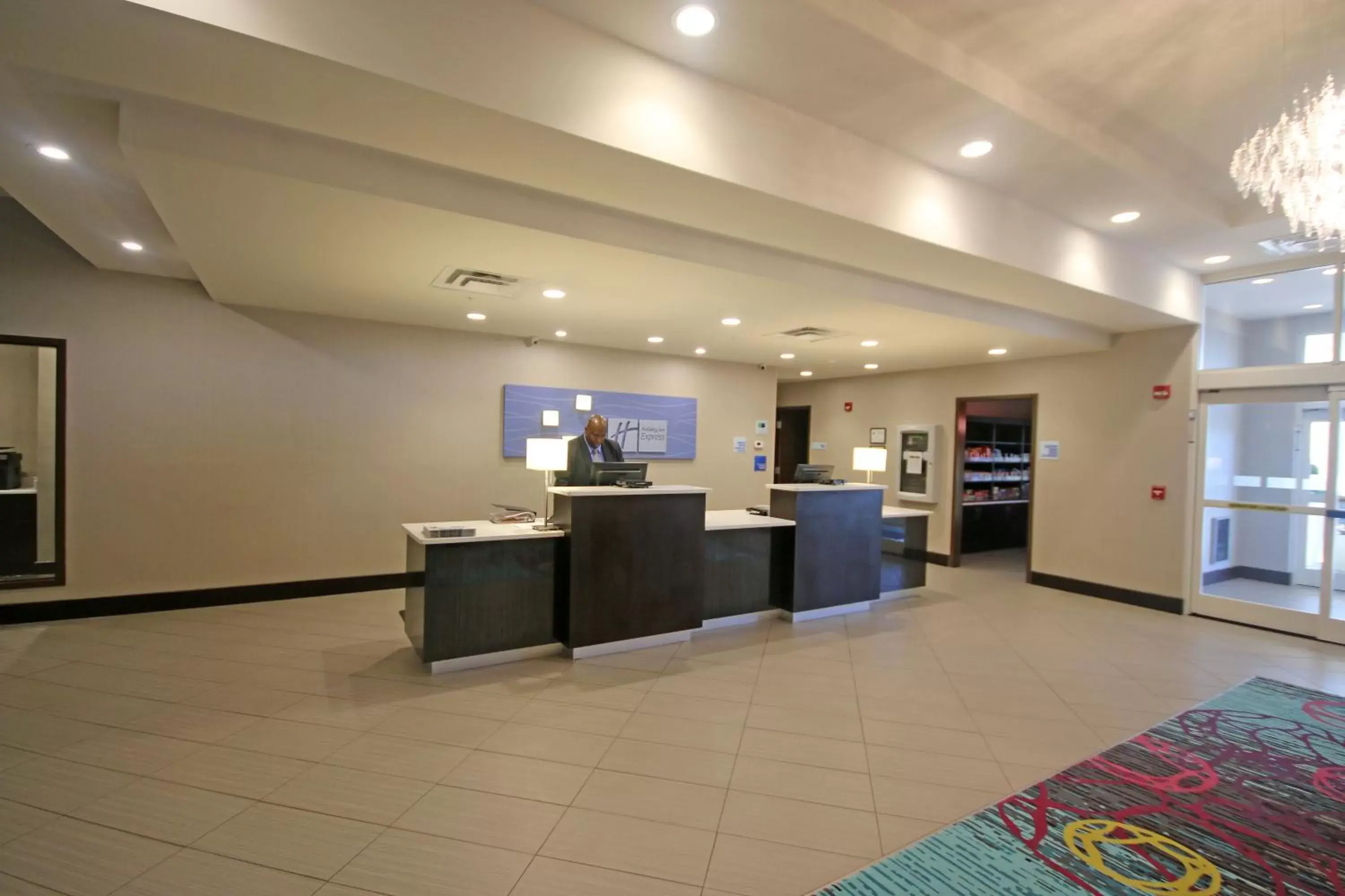 Property building, Lobby/Reception in Holiday Inn Express & Suites Charlotte North, an IHG Hotel