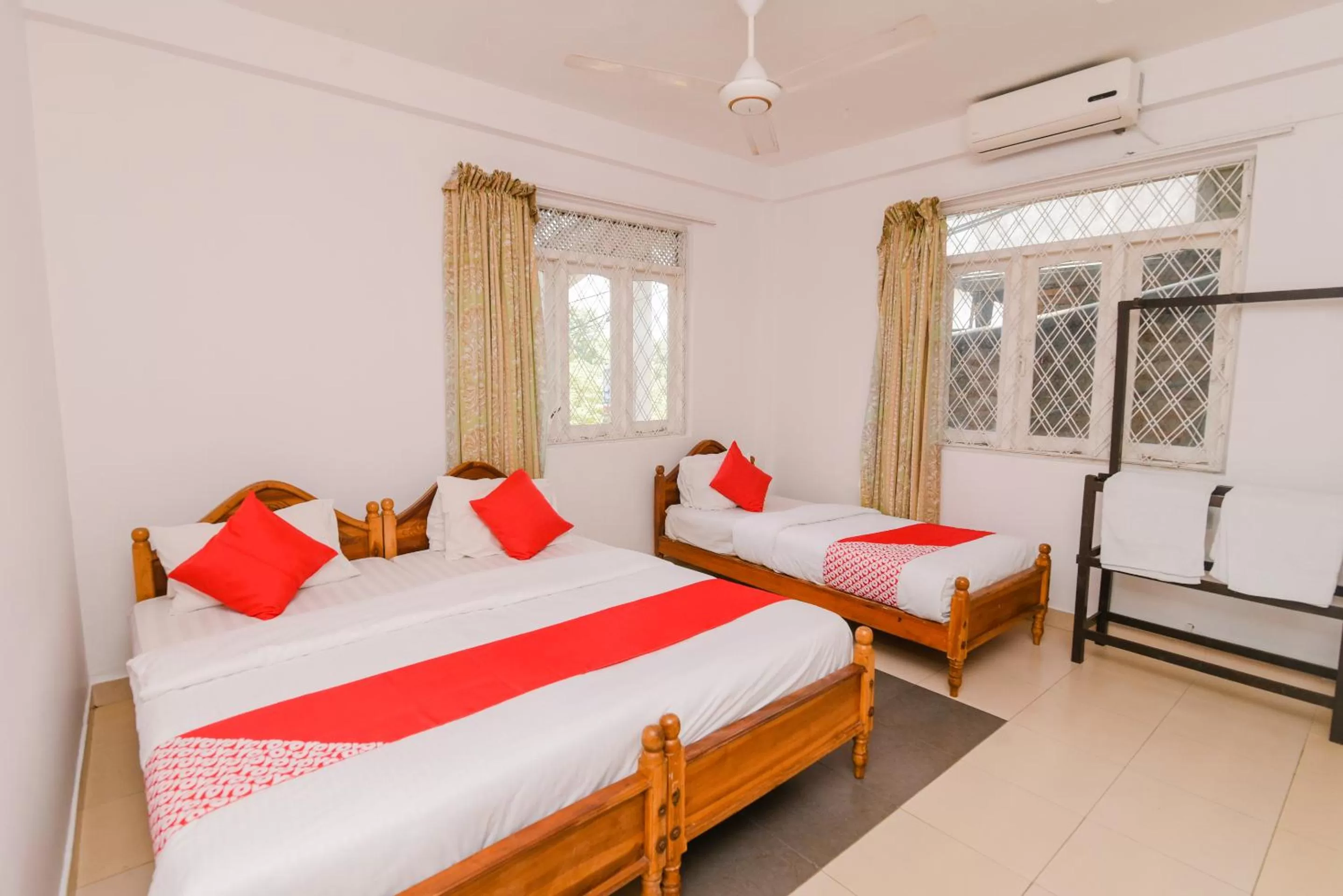 Bed in Blue Haven Guest House