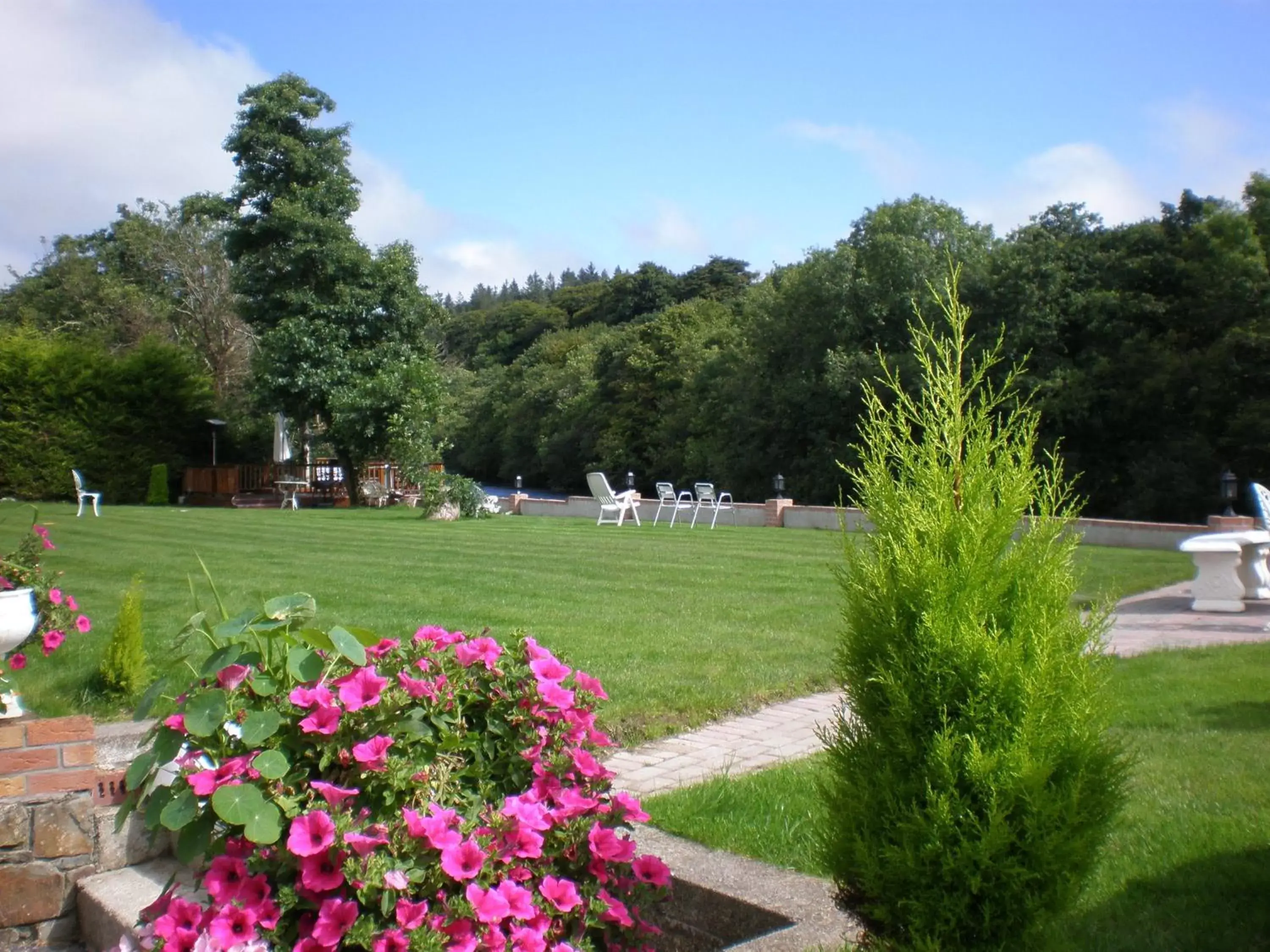 Garden view, Garden in Crystal Springs B&B