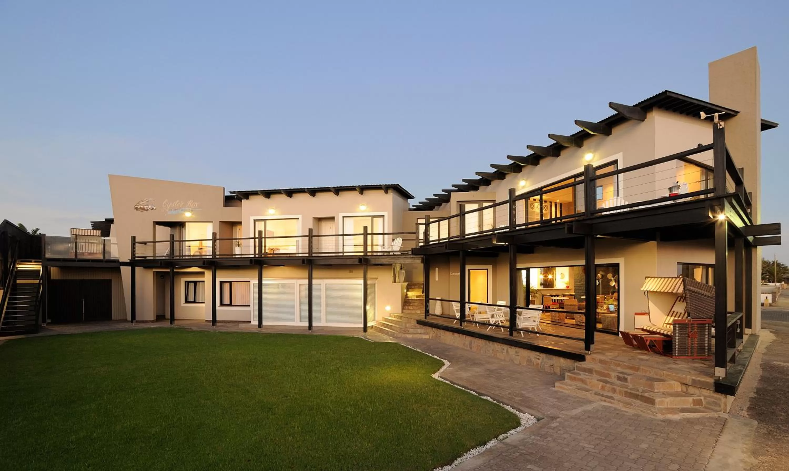 Property building in Oyster Box Guesthouse