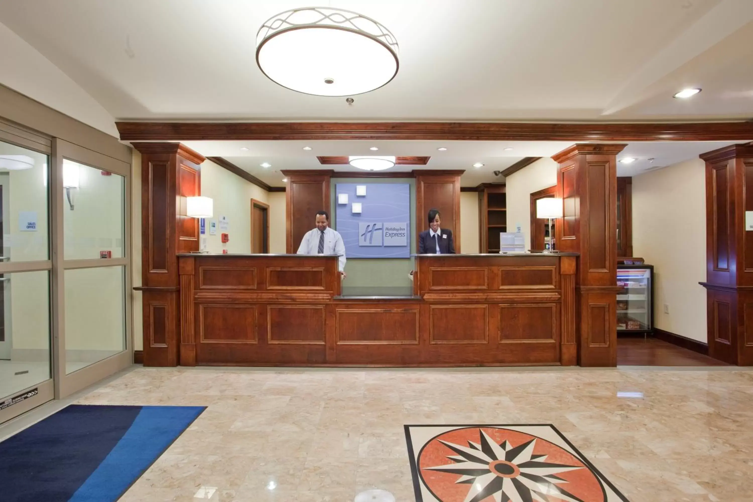 Property building, Lobby/Reception in Holiday Inn Express Hotel & Suites Fredericksburg, an IHG Hotel