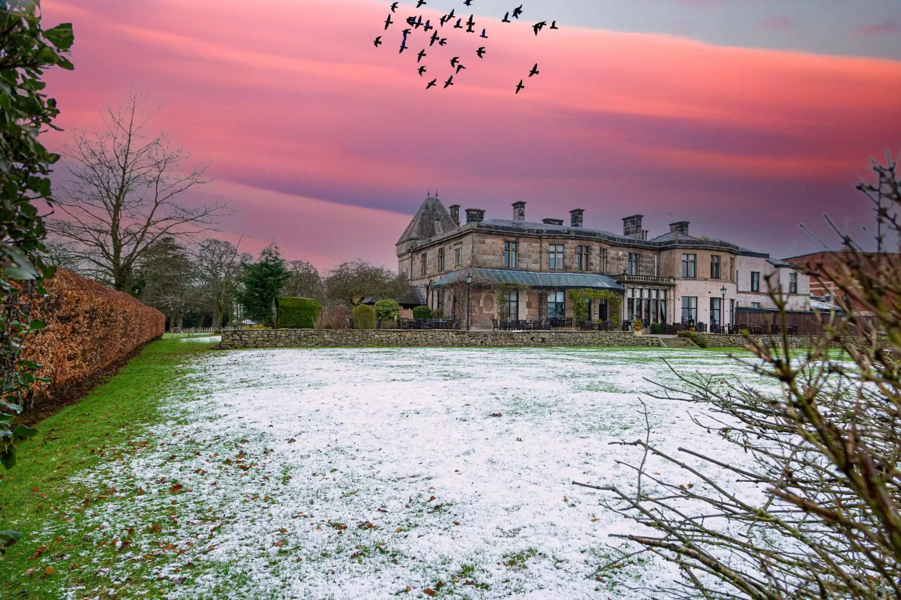 Garden, Property Building in Rookery Hall Hotel & Spa