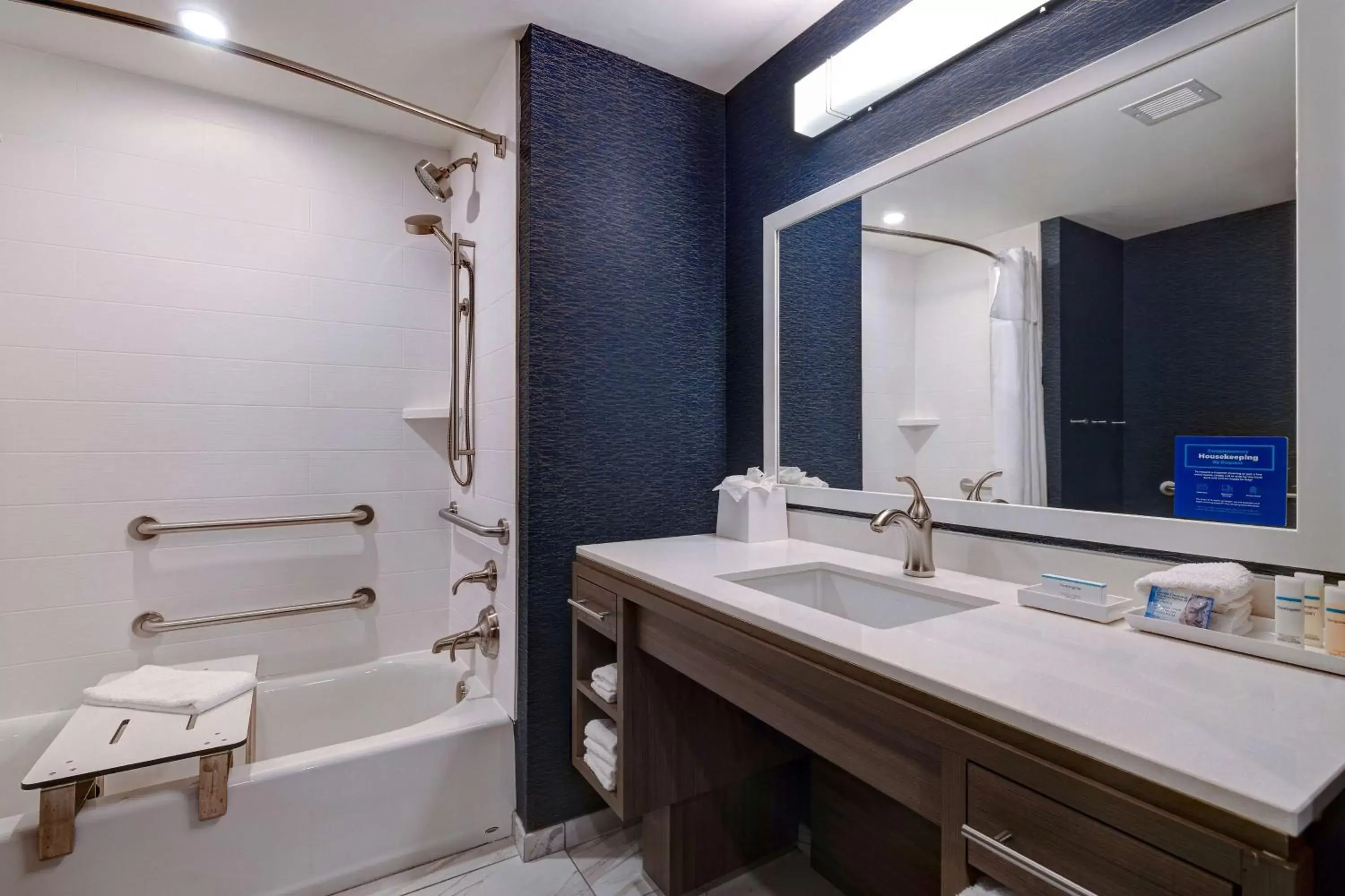 Bathroom in Home2 Suites By Hilton Nashville Downtown-Metrocenter