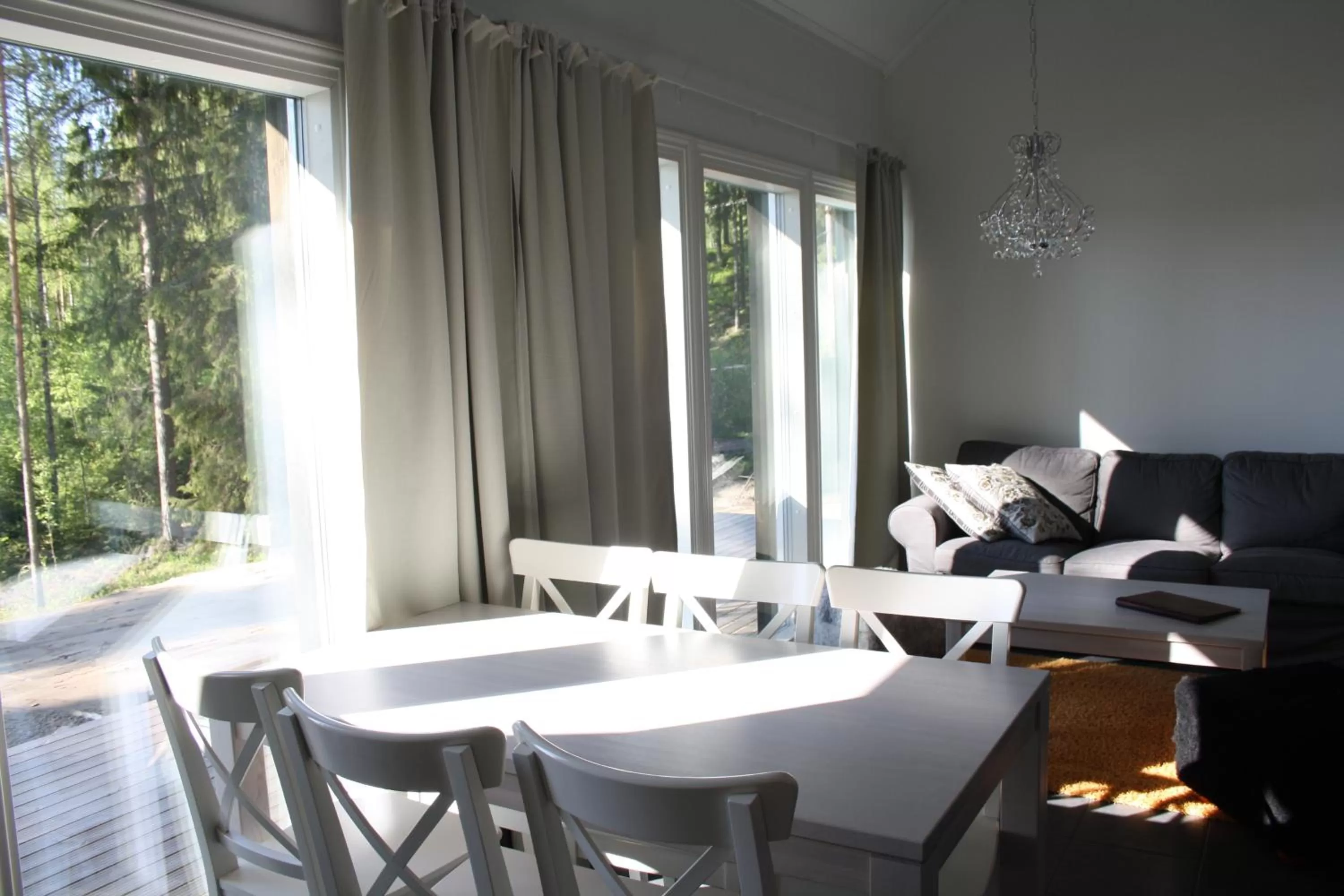 Living room in Varjola Holiday Center