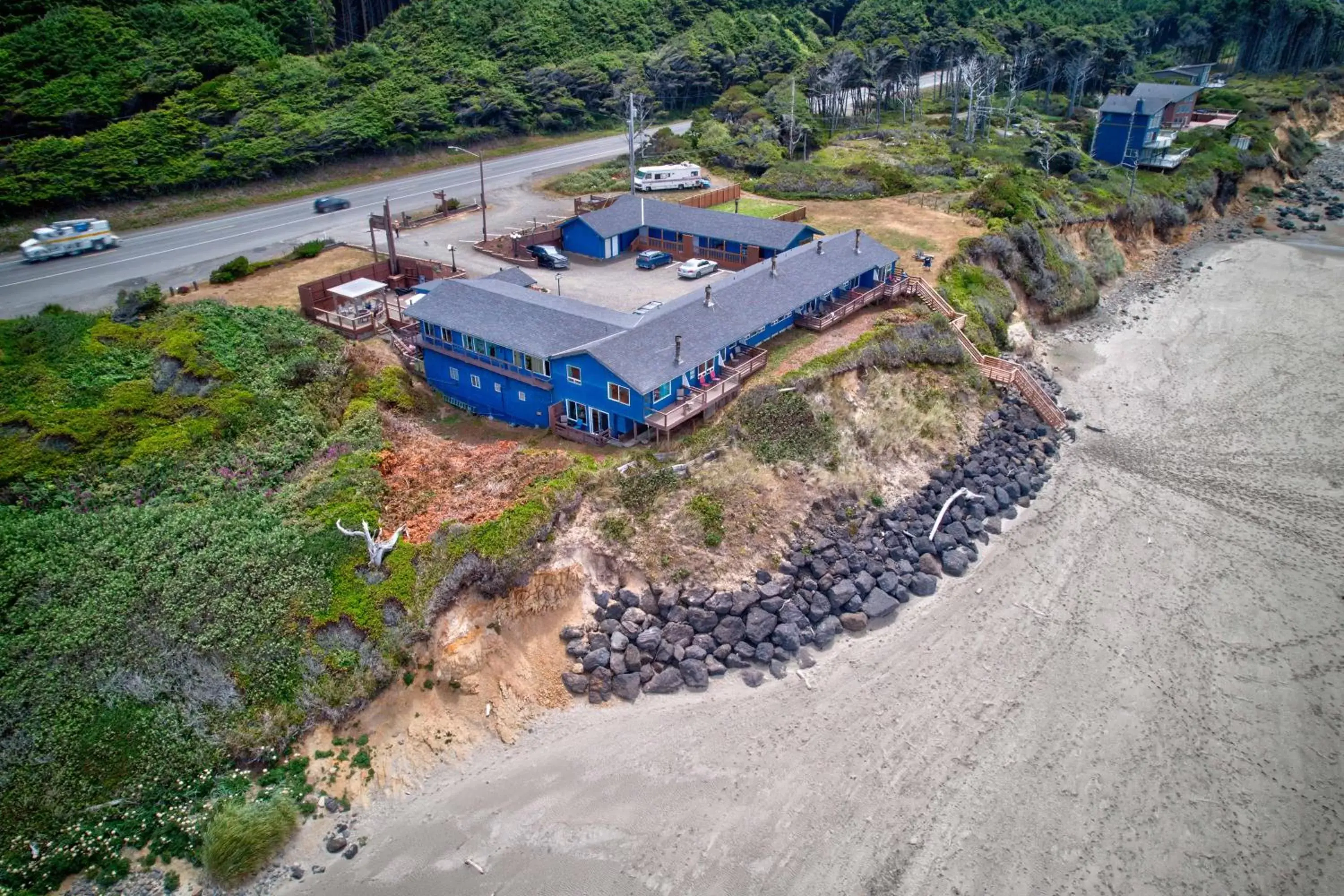 Property building, Bird's-eye View in Moolack Shores Inn