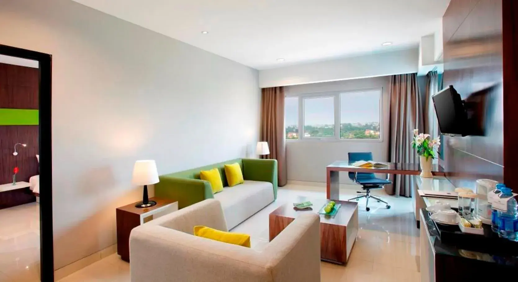 Living room, Seating Area in Hotel Santika Cikarang