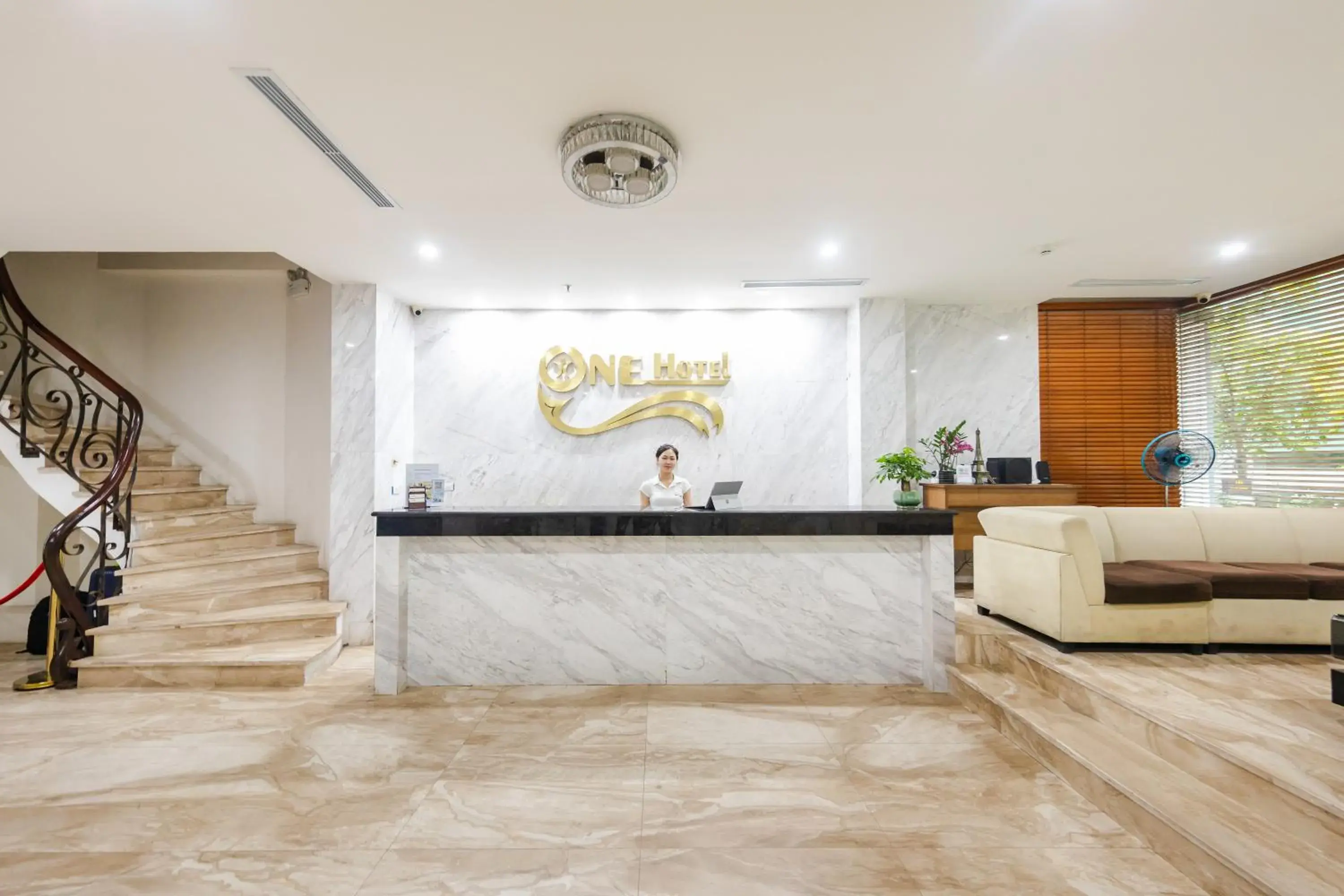 Lobby or reception in One Hotel Lobby or reception in One Hotel